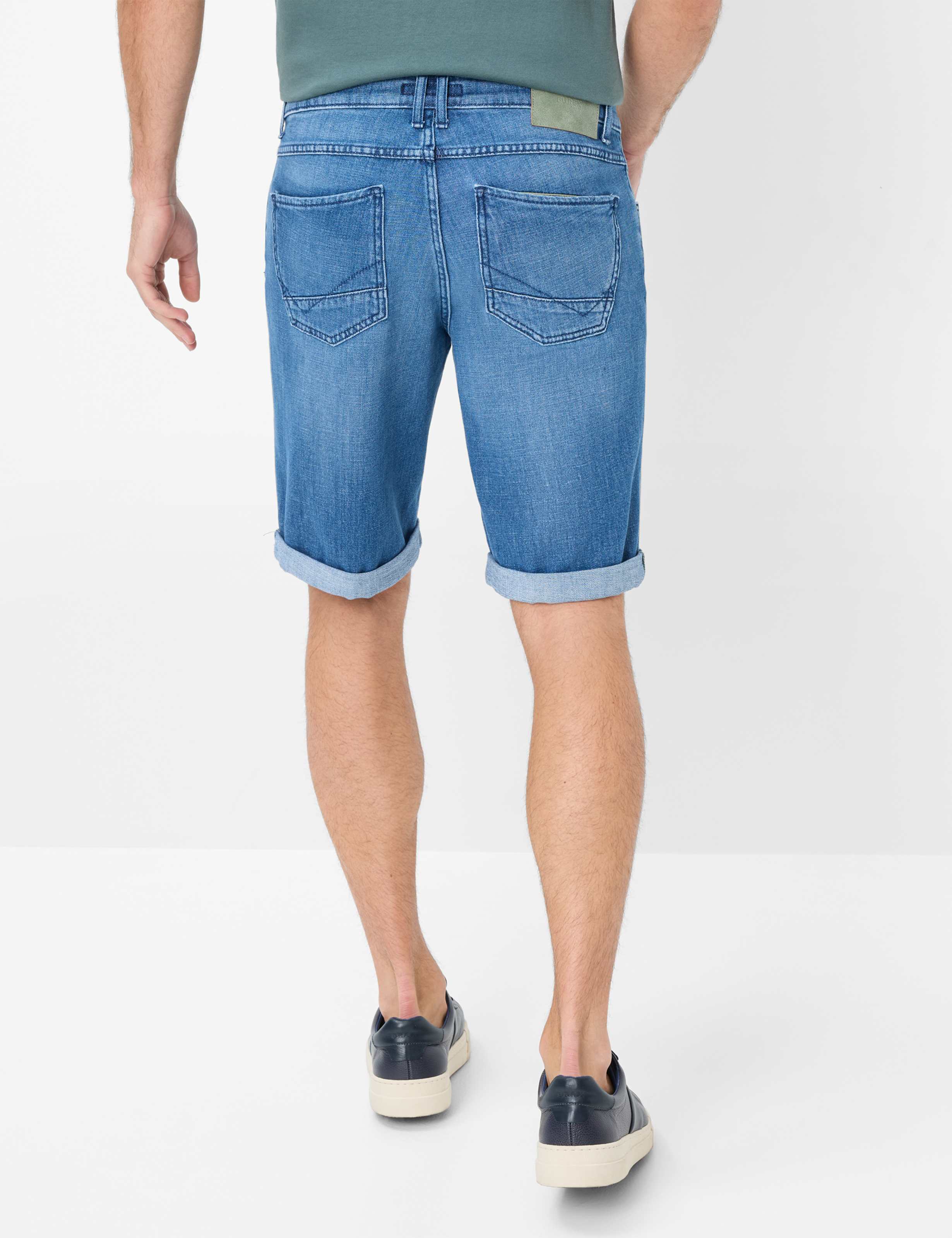 Men Style BRAD Denim Blue Regular Fit Model back