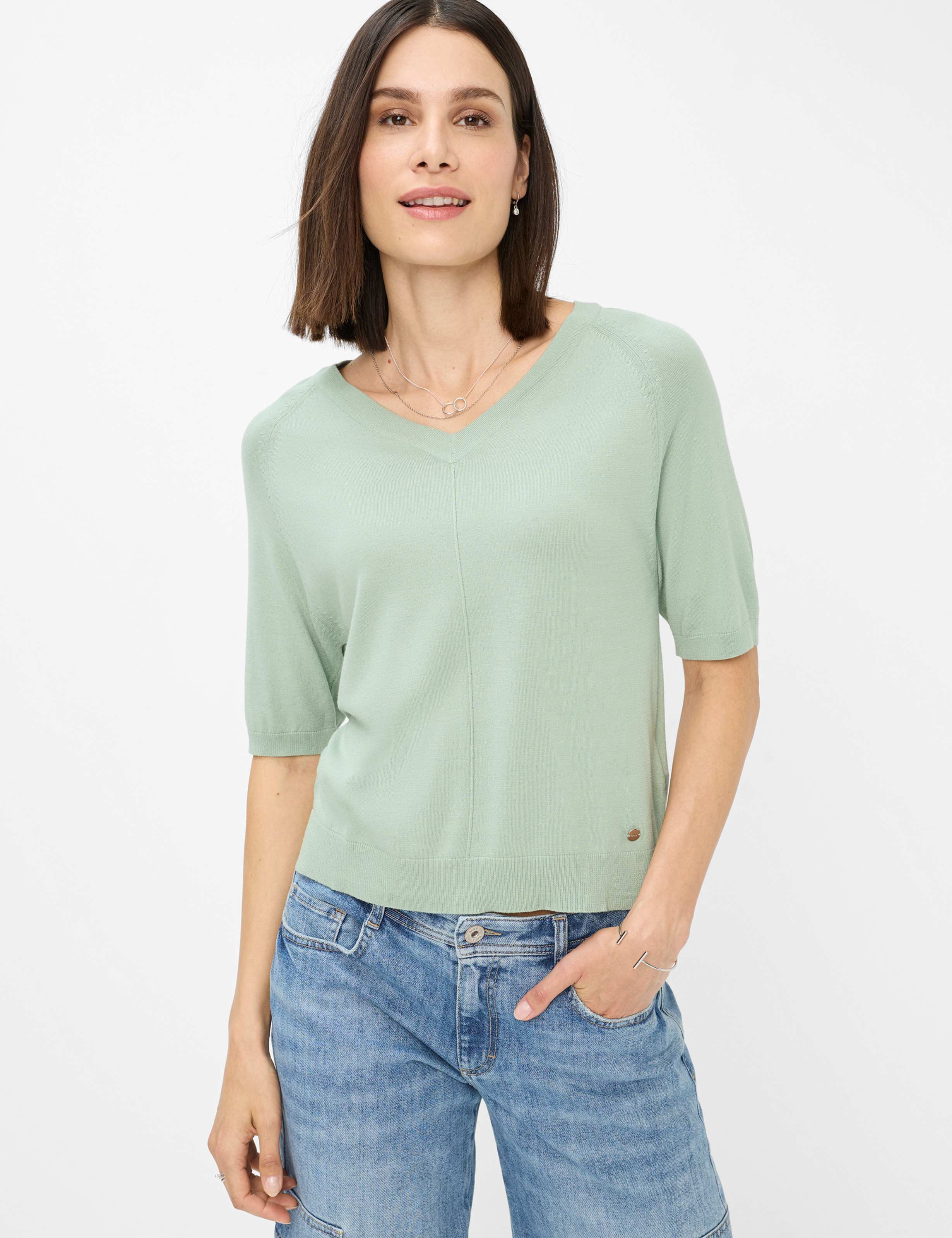 Grüntöne, Damen, Style LESLEY, MODEL_FRONT_ISHOP
