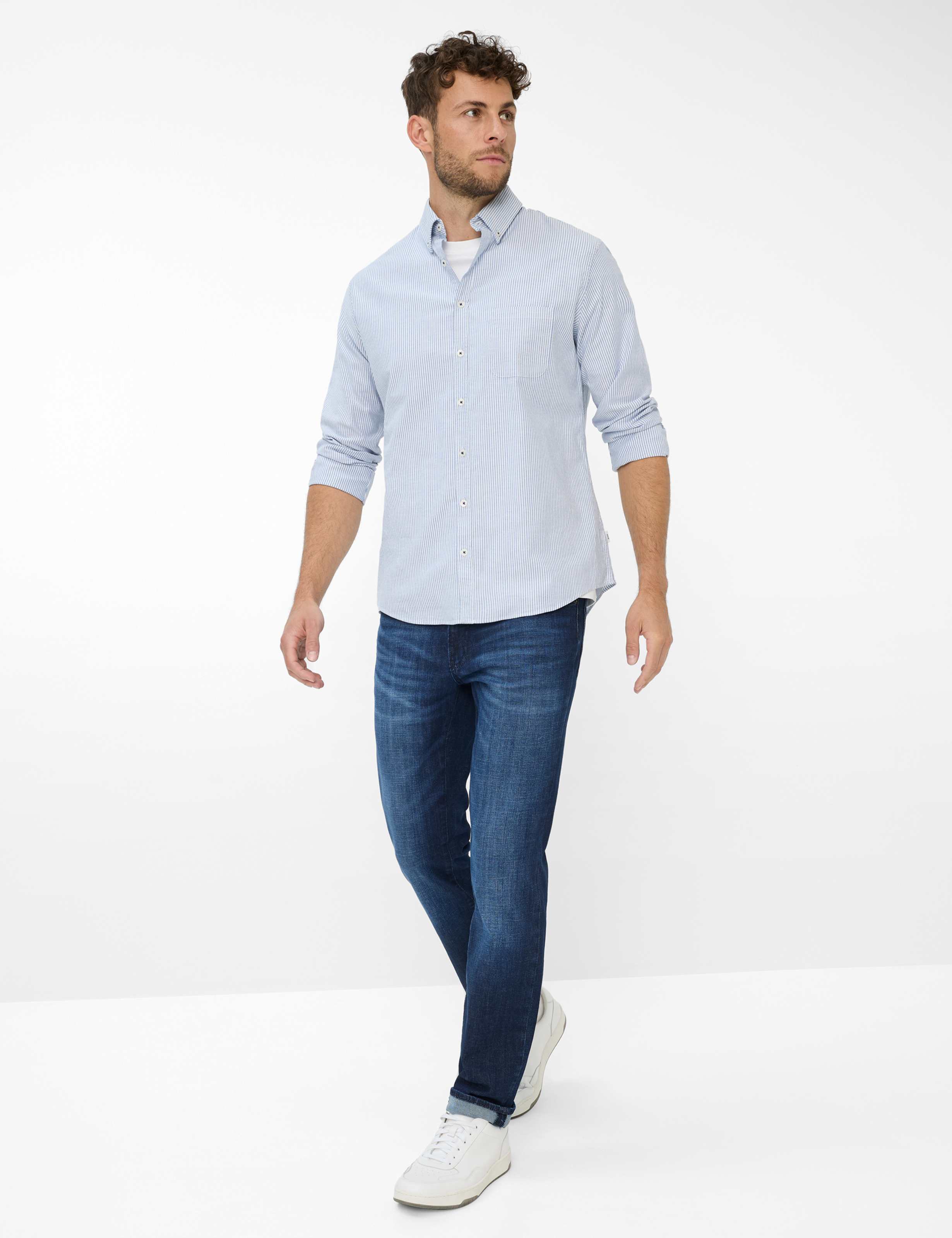 Herre Style DANIEL Blå  Model Outfit