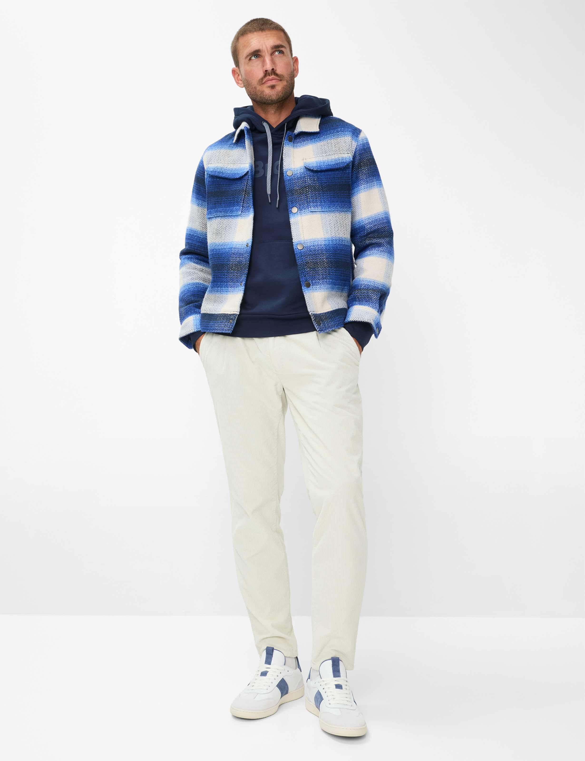 Heren Style SULLIVAN Blauw  Model outfit