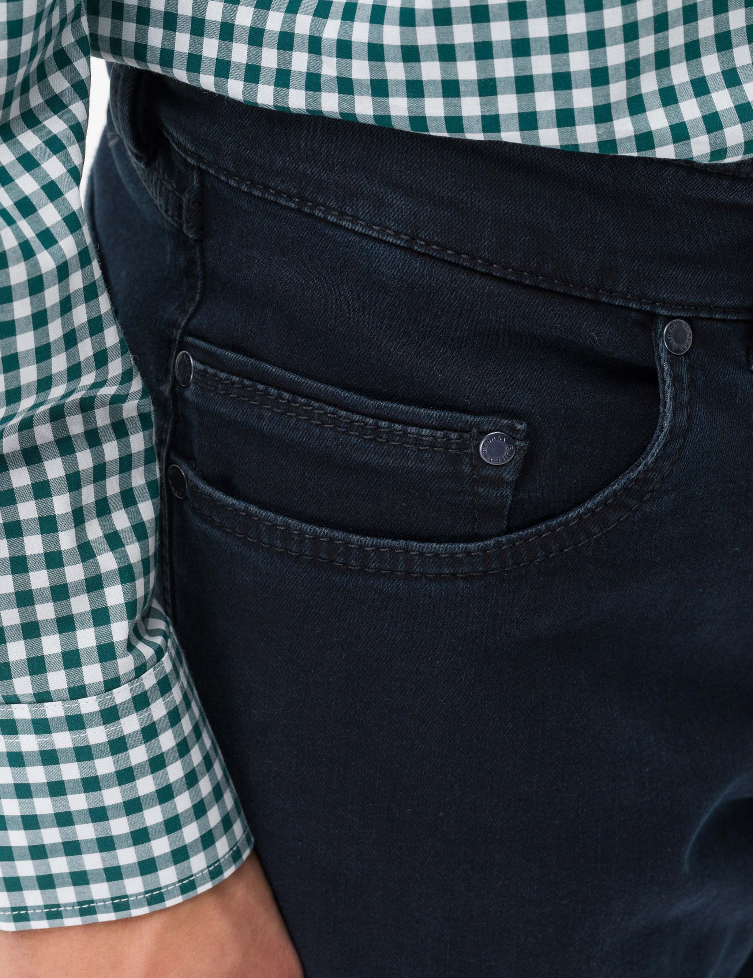 Men Style LUKE Denim Dark Blue Regular Fit Detail 2