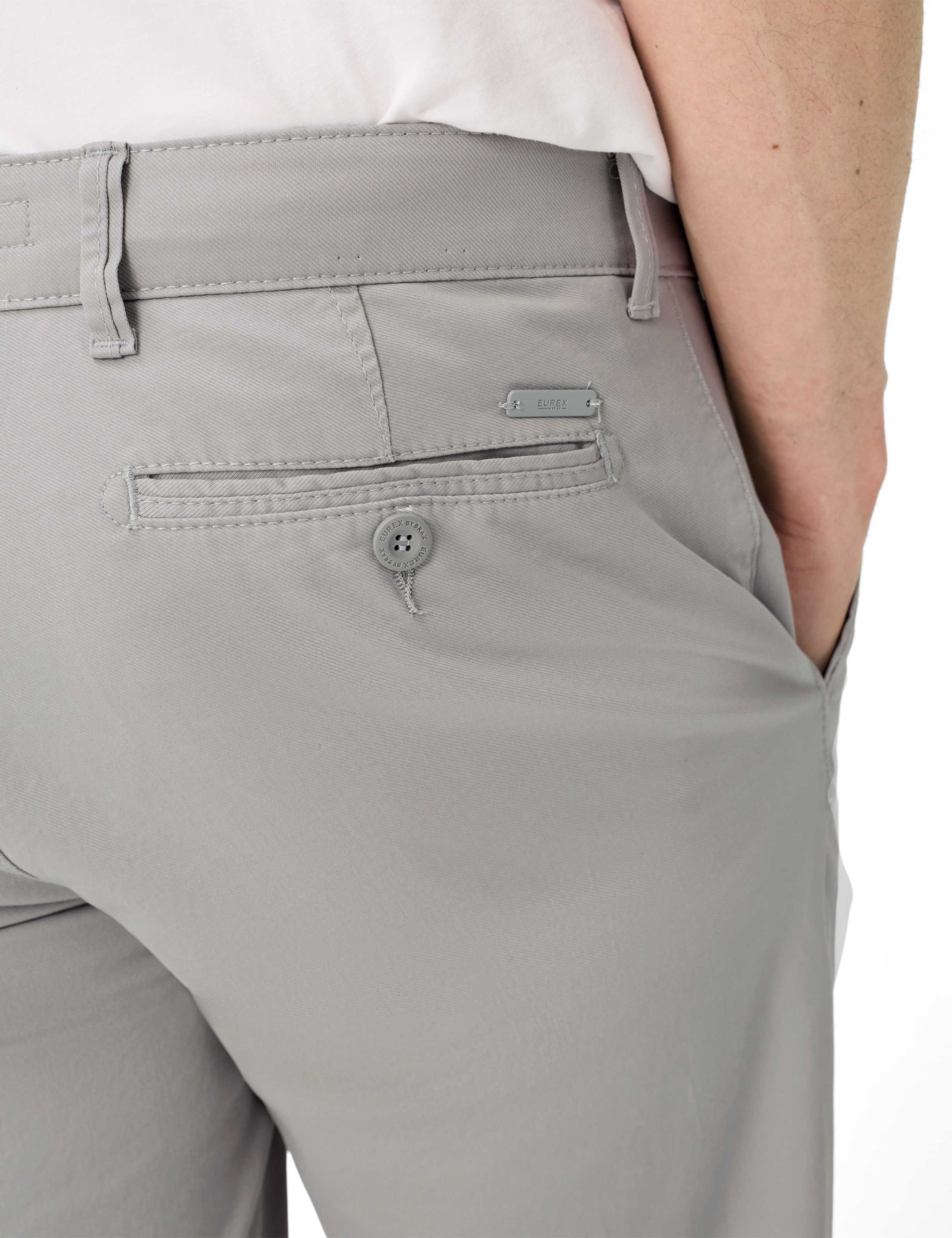 Homme Style JIM Gris Moyen Regular Fit Détail 2