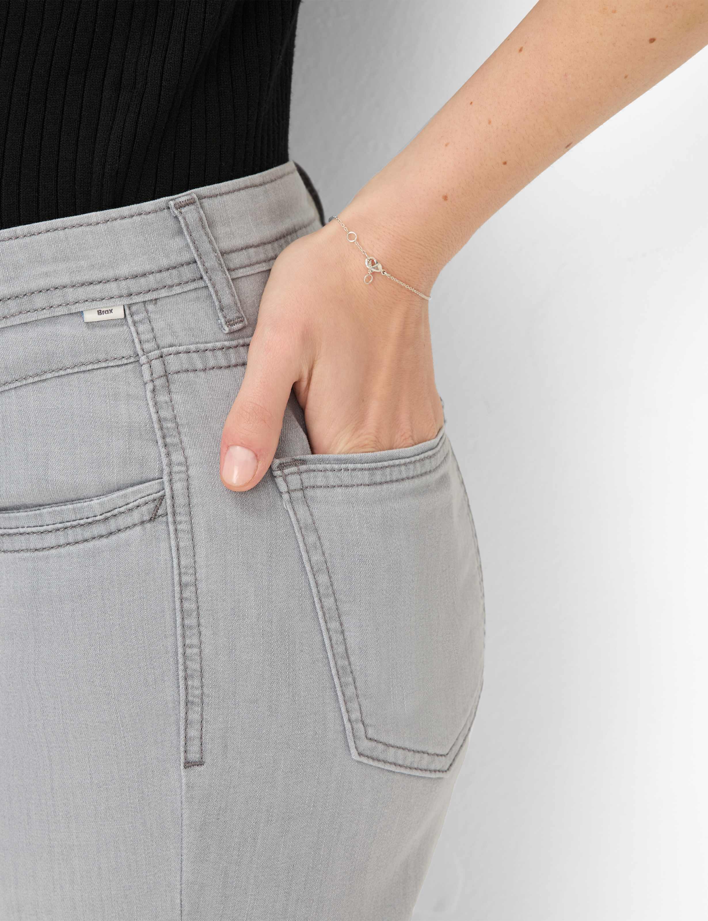 Damen Style MARY Denim Hellgrau Regular Fit Detail 2