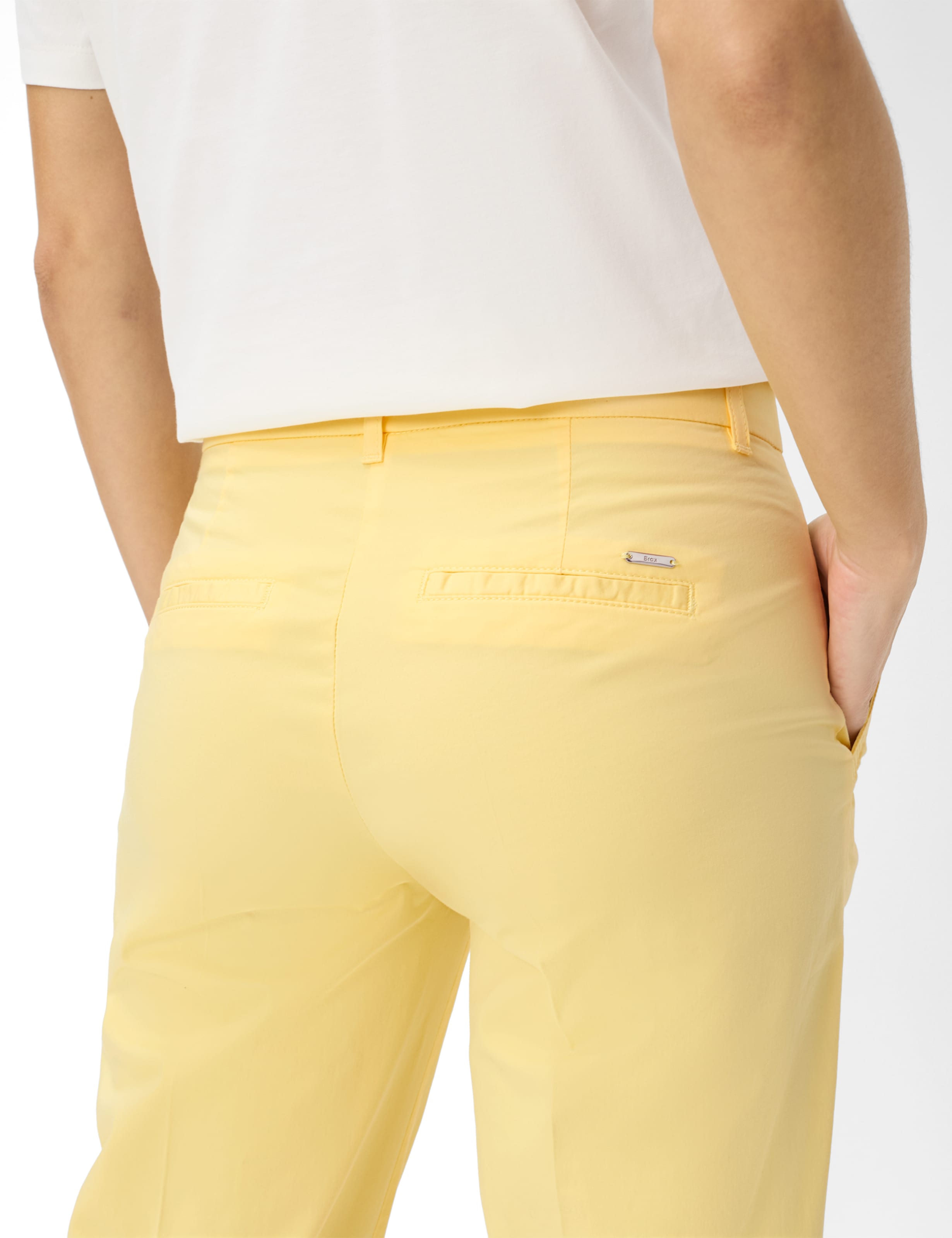 Damen Style MARON S Hellgelb Regular Fit Detail 2