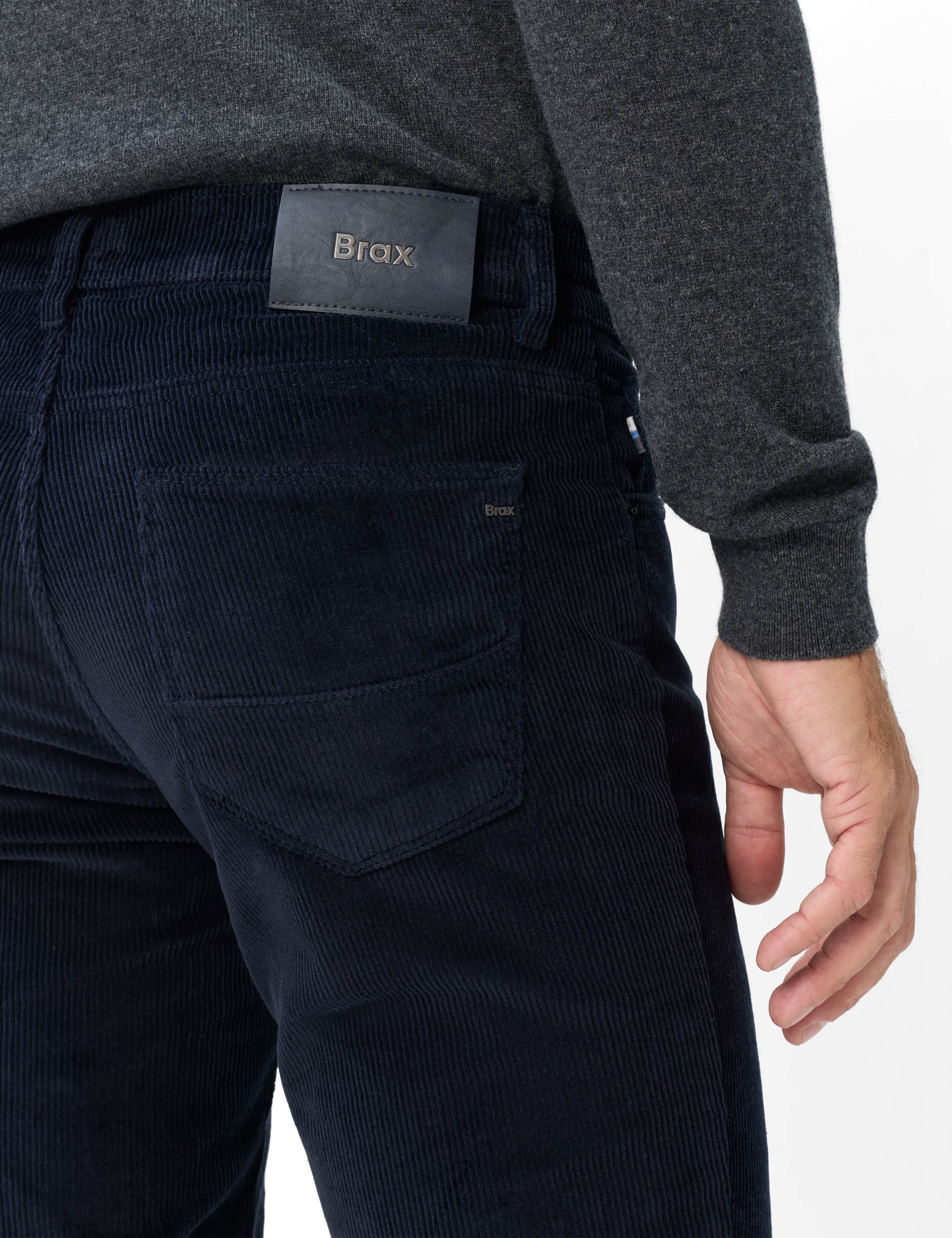 Herren Style CADIZ Dunkelblau Straight Fit Detail 2