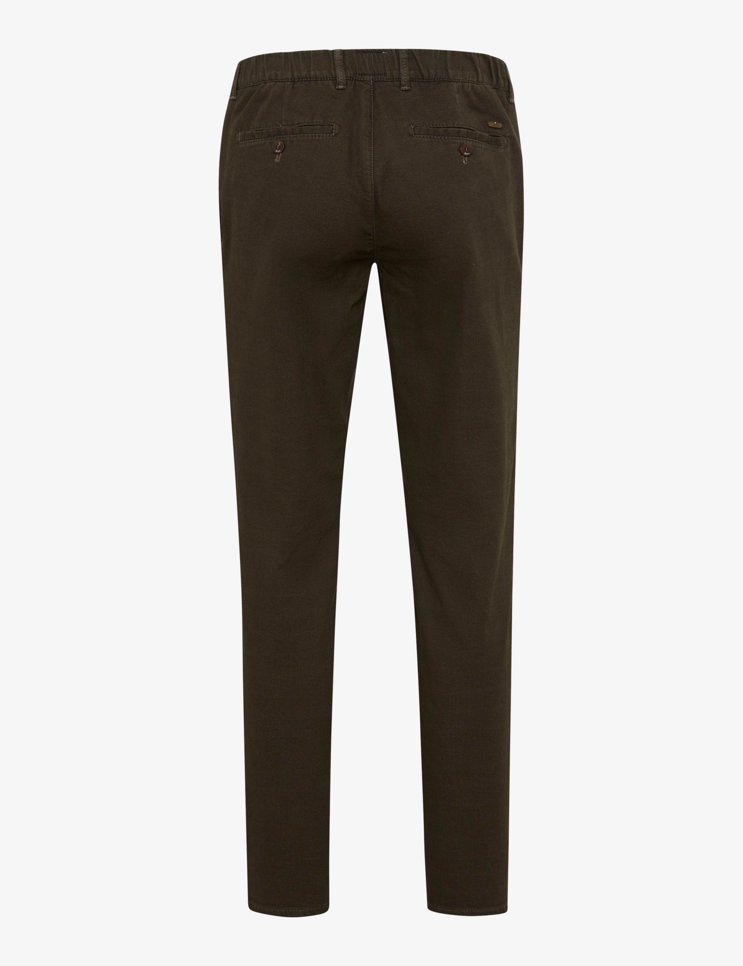 Homme Style FABIO Vert Foncé Modern Fit Détourage arrière