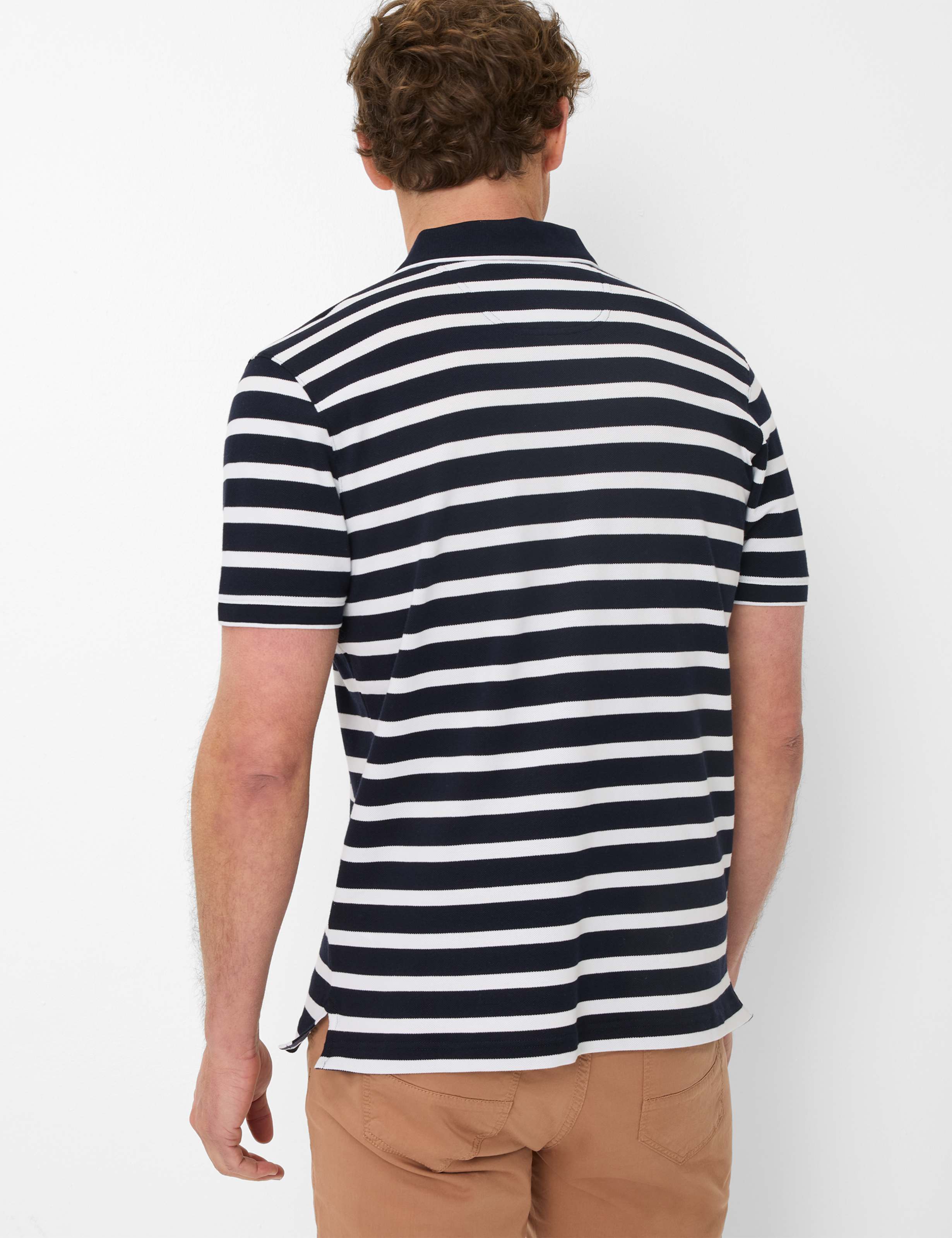 Men Style PACO Dark Blue  Model back
