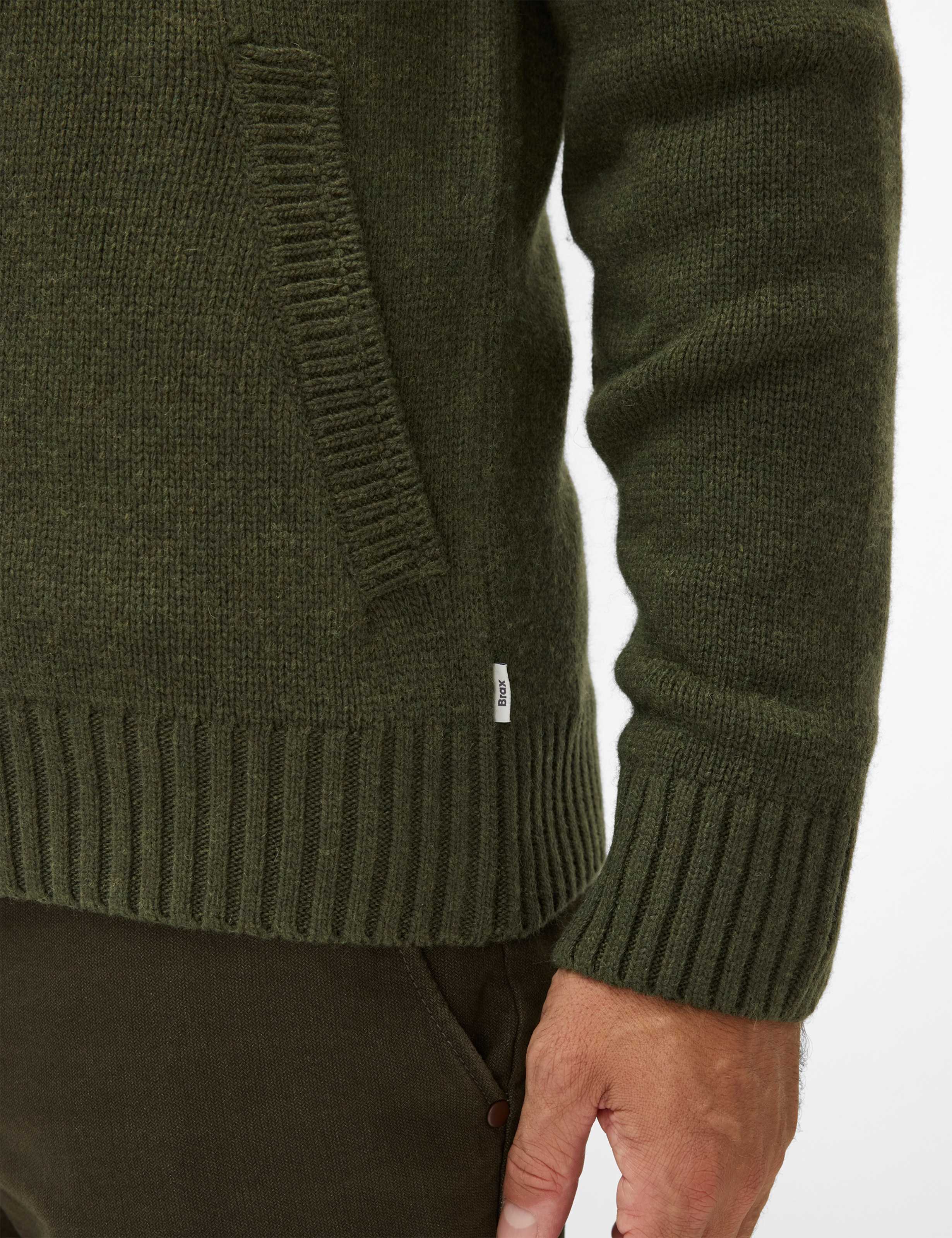 Heren Style JAKE Groen - Olijf  Detail 2