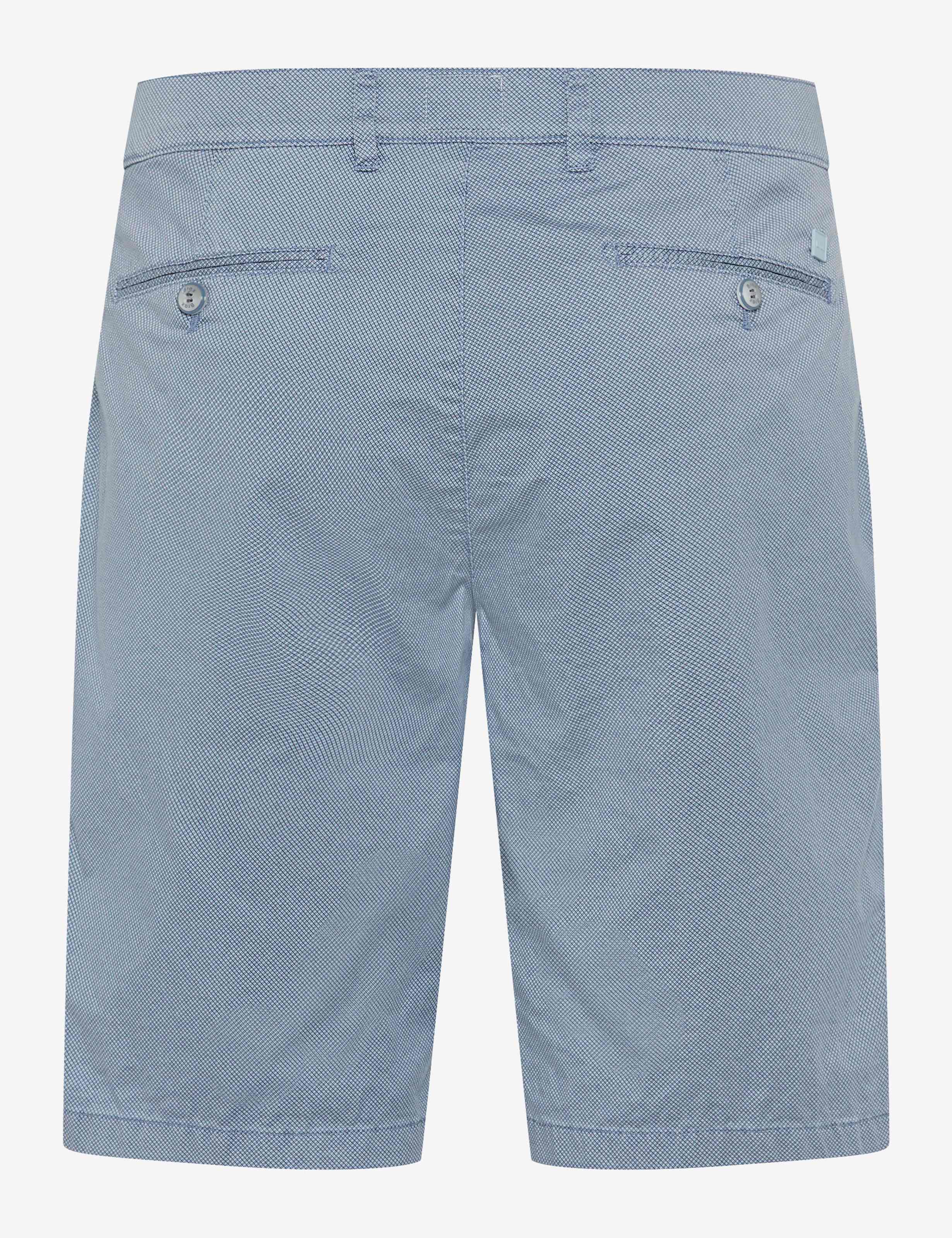 Men Style BOZEN Blue Regular Fit Stand-alone rear view