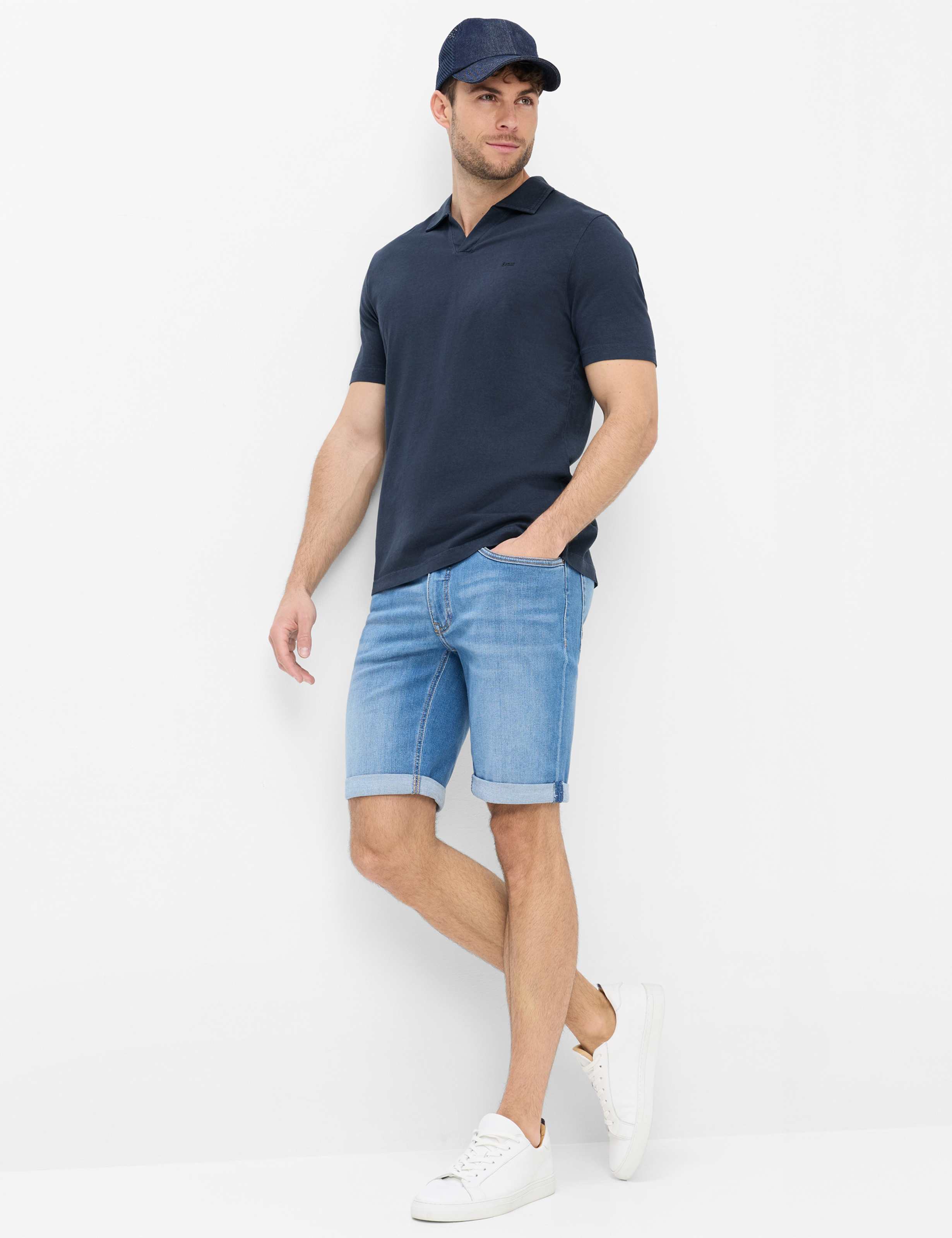 Heren Style PAZ Donkerblauw  Model outfit