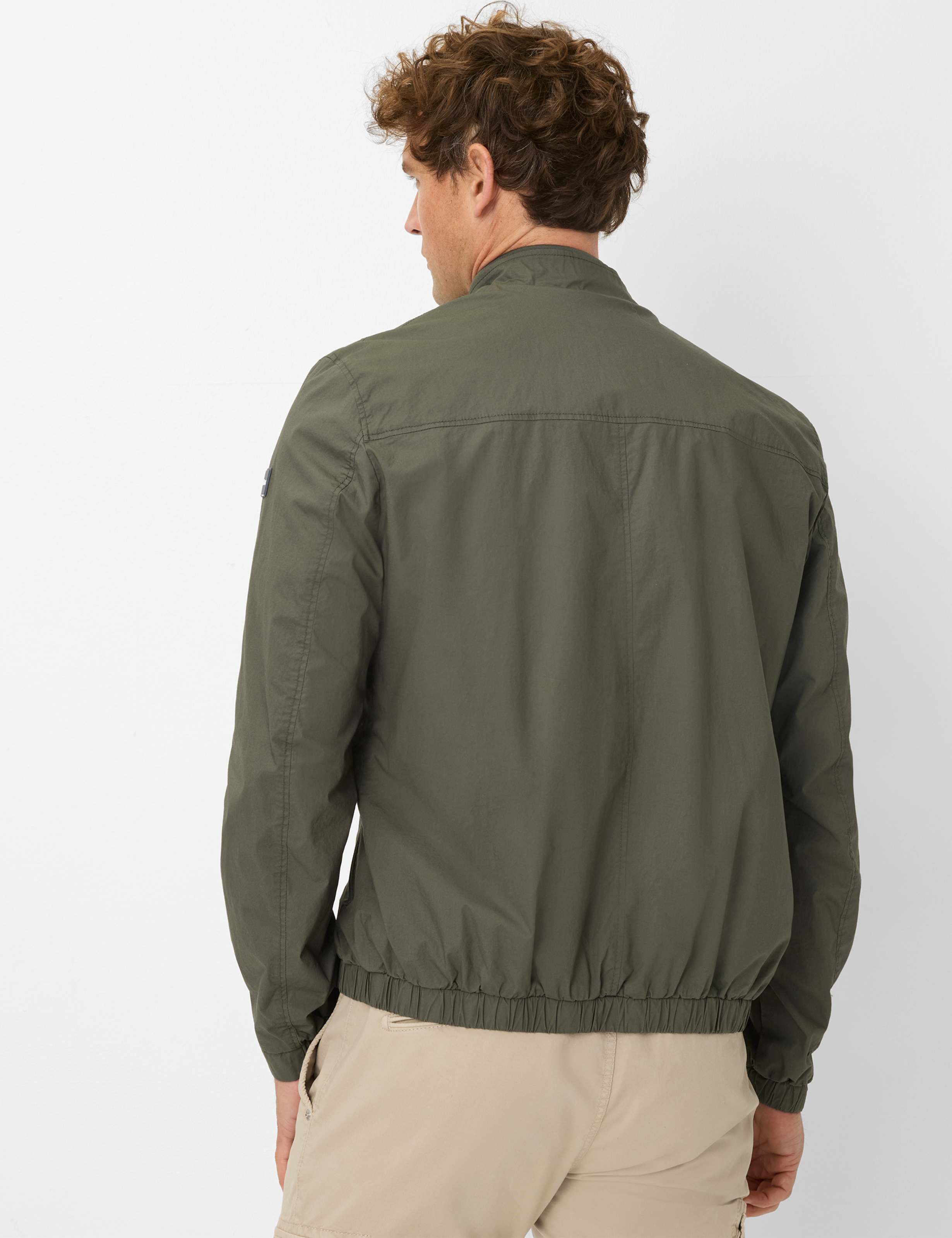 Men Style CALVIN Green - Olive  Model back