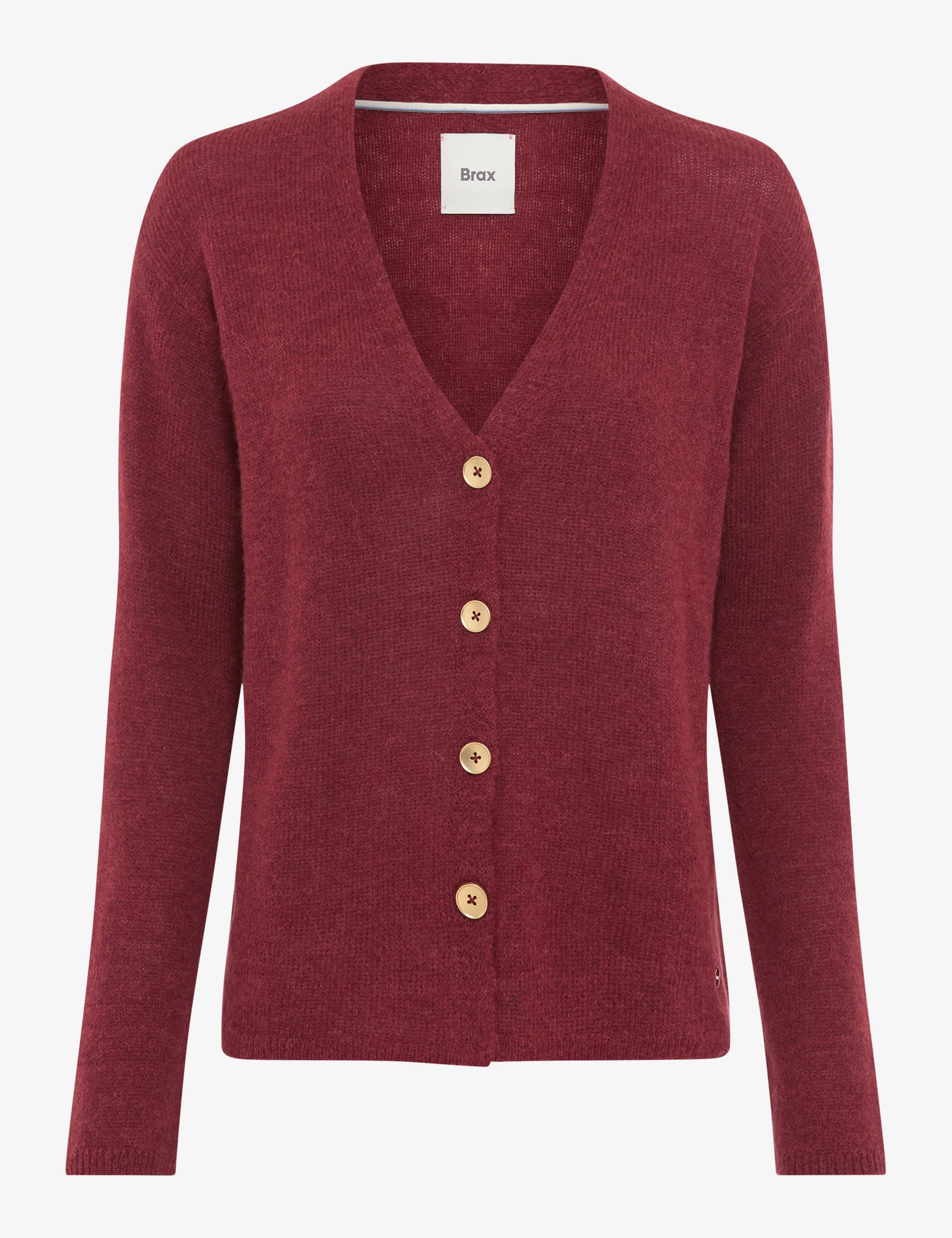 Femme Style ALICIA Rouge Foncé  Détourage avant