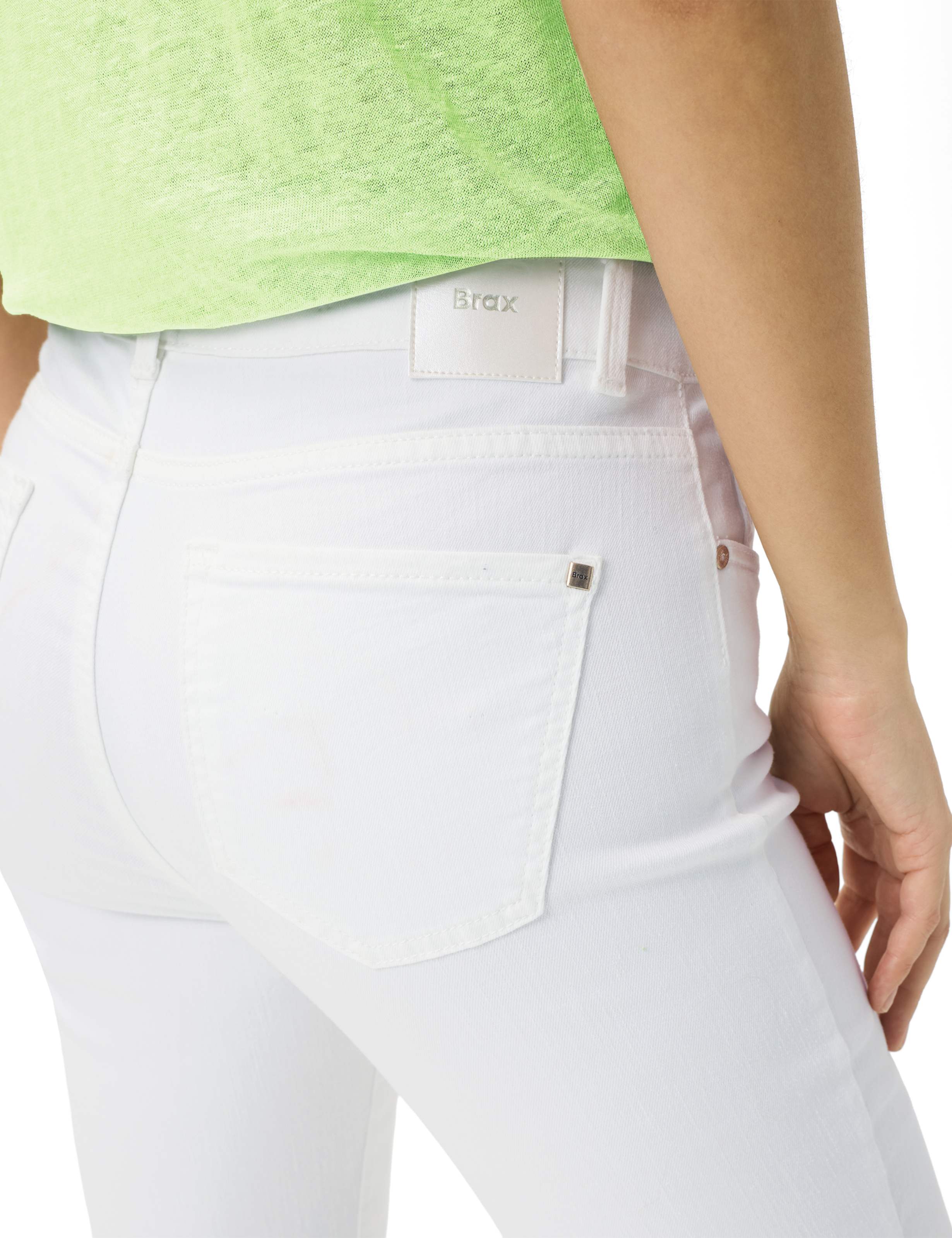 Women Style SHAKIRA S BOOT Denim White Slim Fit Detail 2