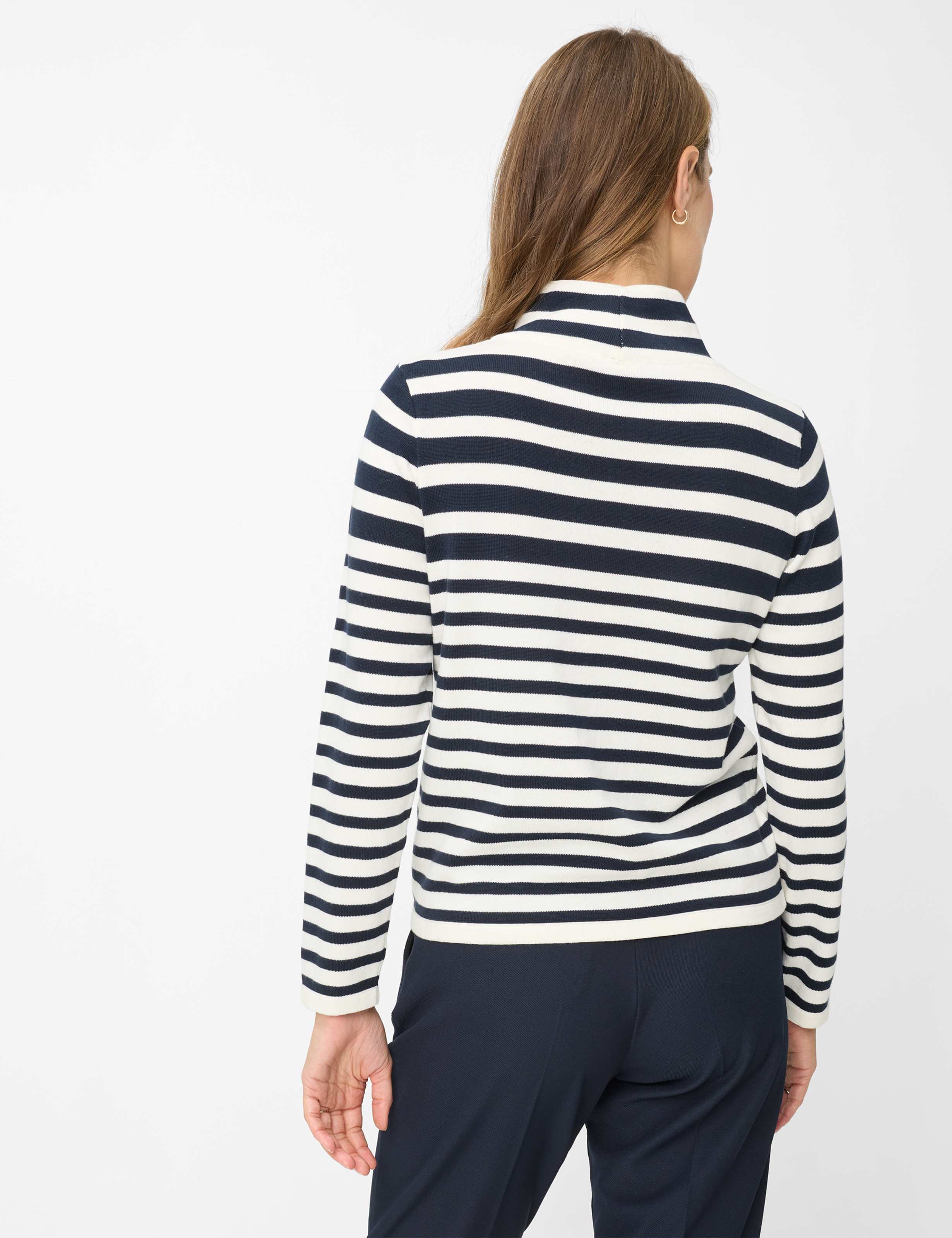 Thumbnail - Brax Damen Strickpullover Style LESLEY navy, dunkelblau, Gr. 36