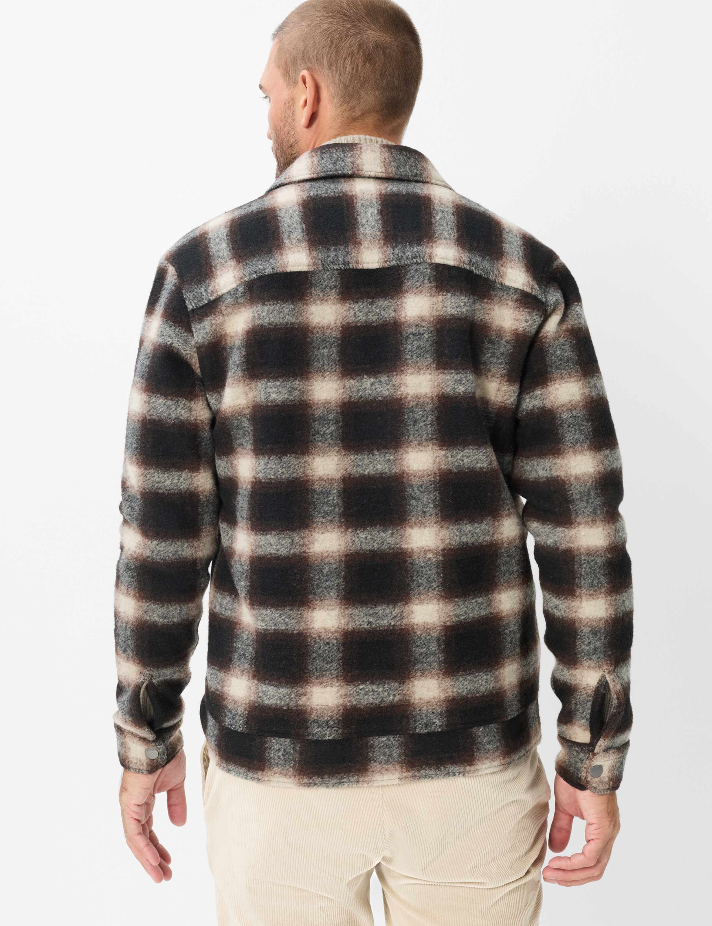 Herren Style SANTIAGO Dunkelbraun  Model Rueck