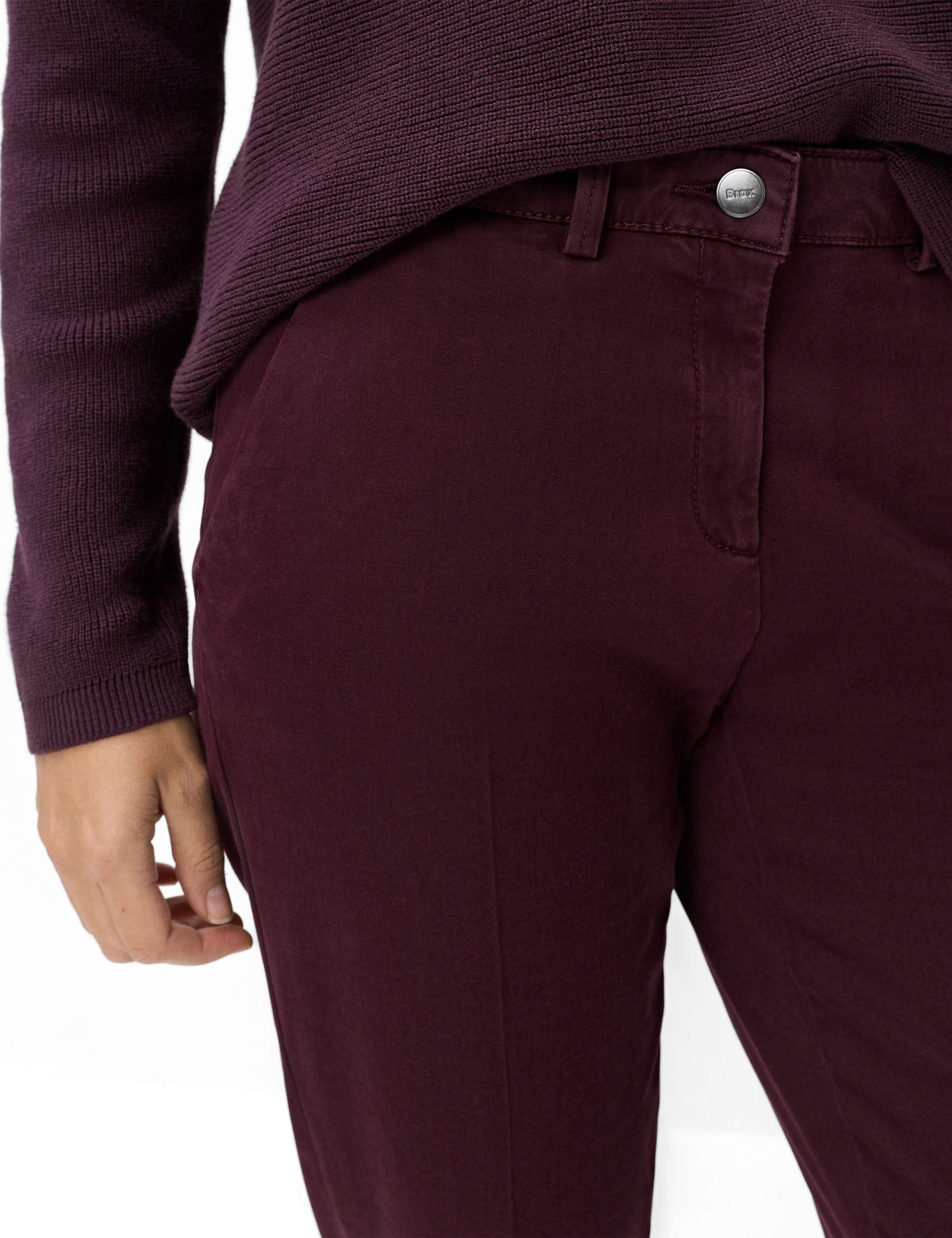 Damen Style MARON S Dunkles Lila Regular Fit Detail 2