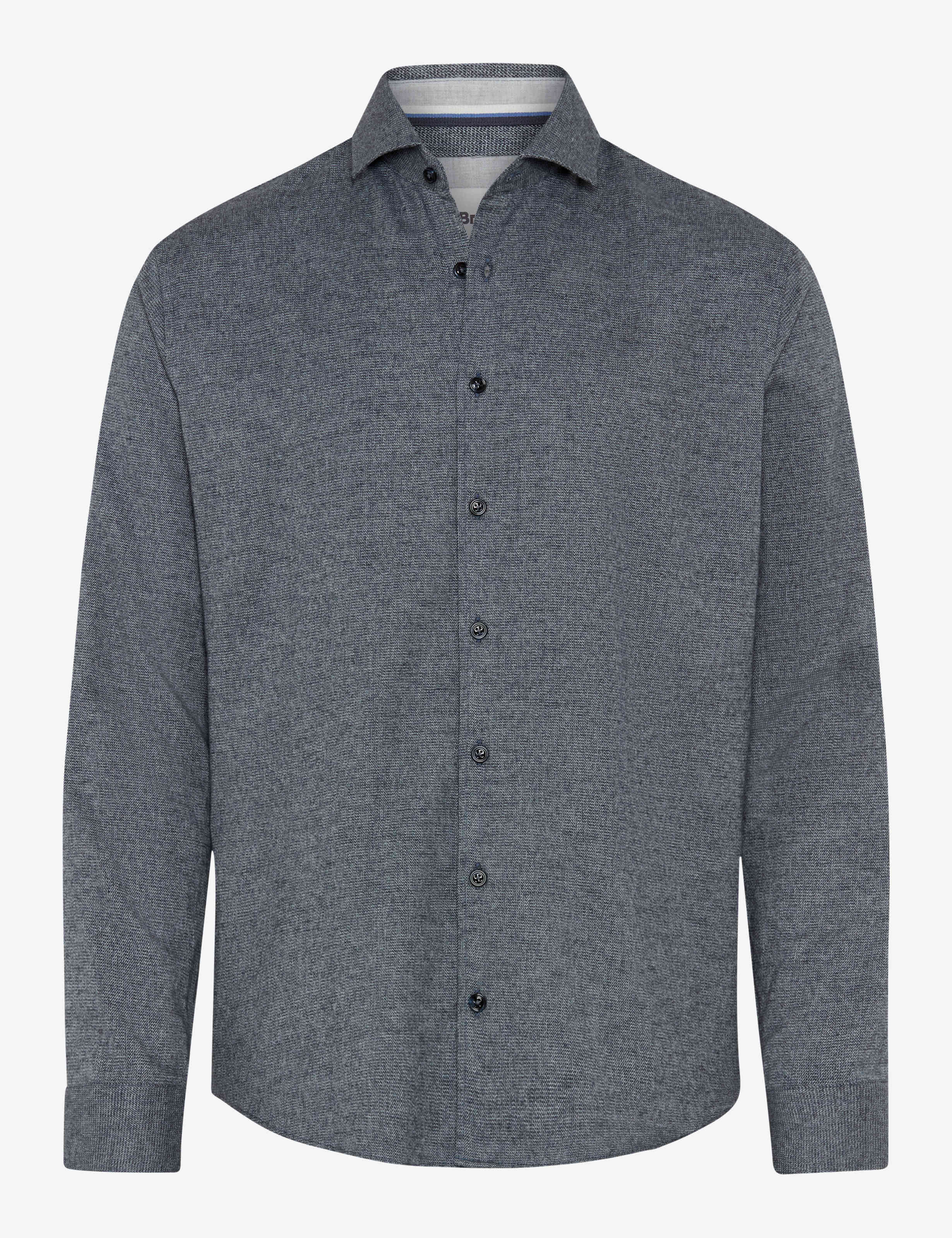 Brax Heren Overhemd  Style HAROLD navy, donkerblauw, maat M