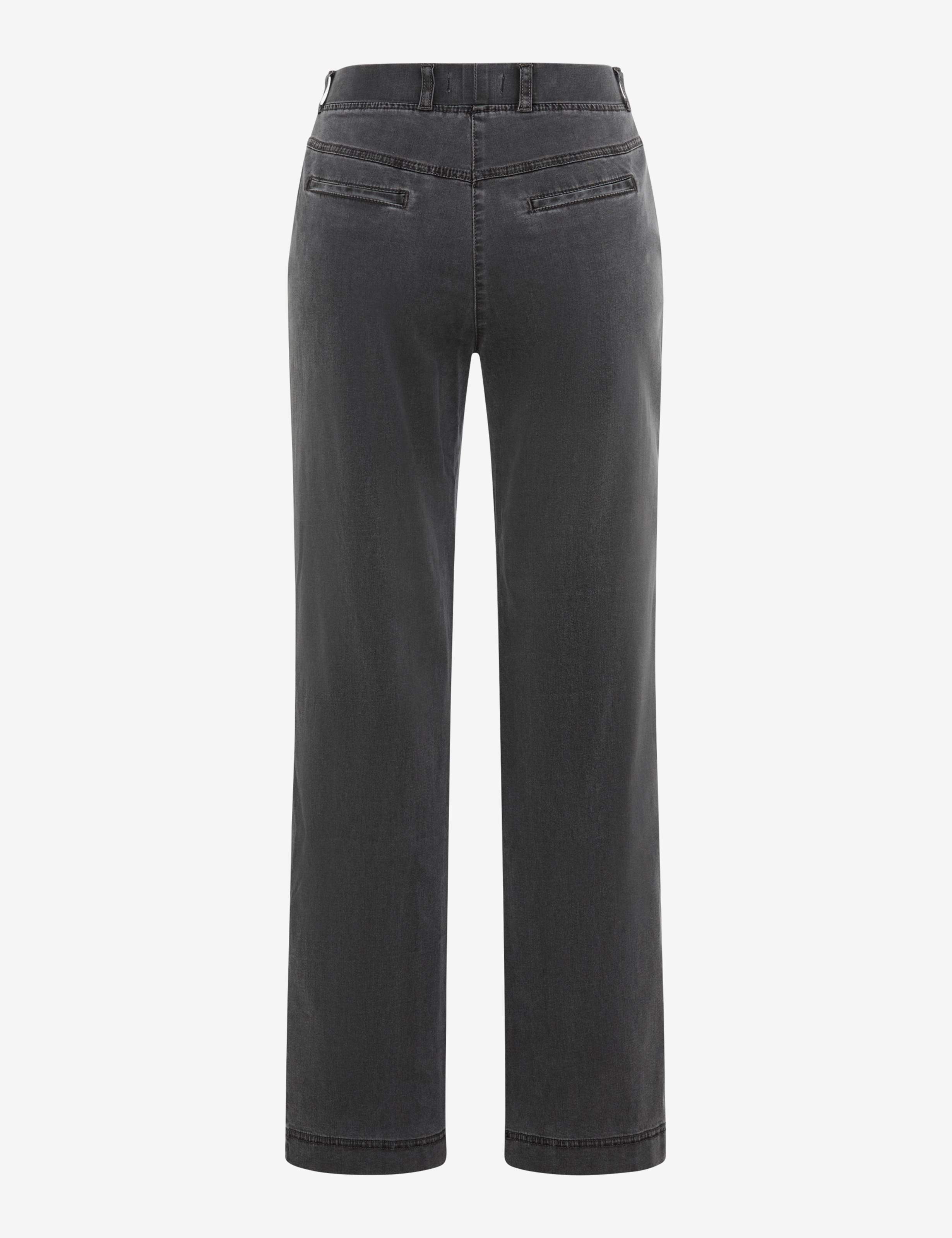 Damen Style PAM FLARED Denim Dunkelgrau - Anthrazit Slim Fit Freisteller Rueck
