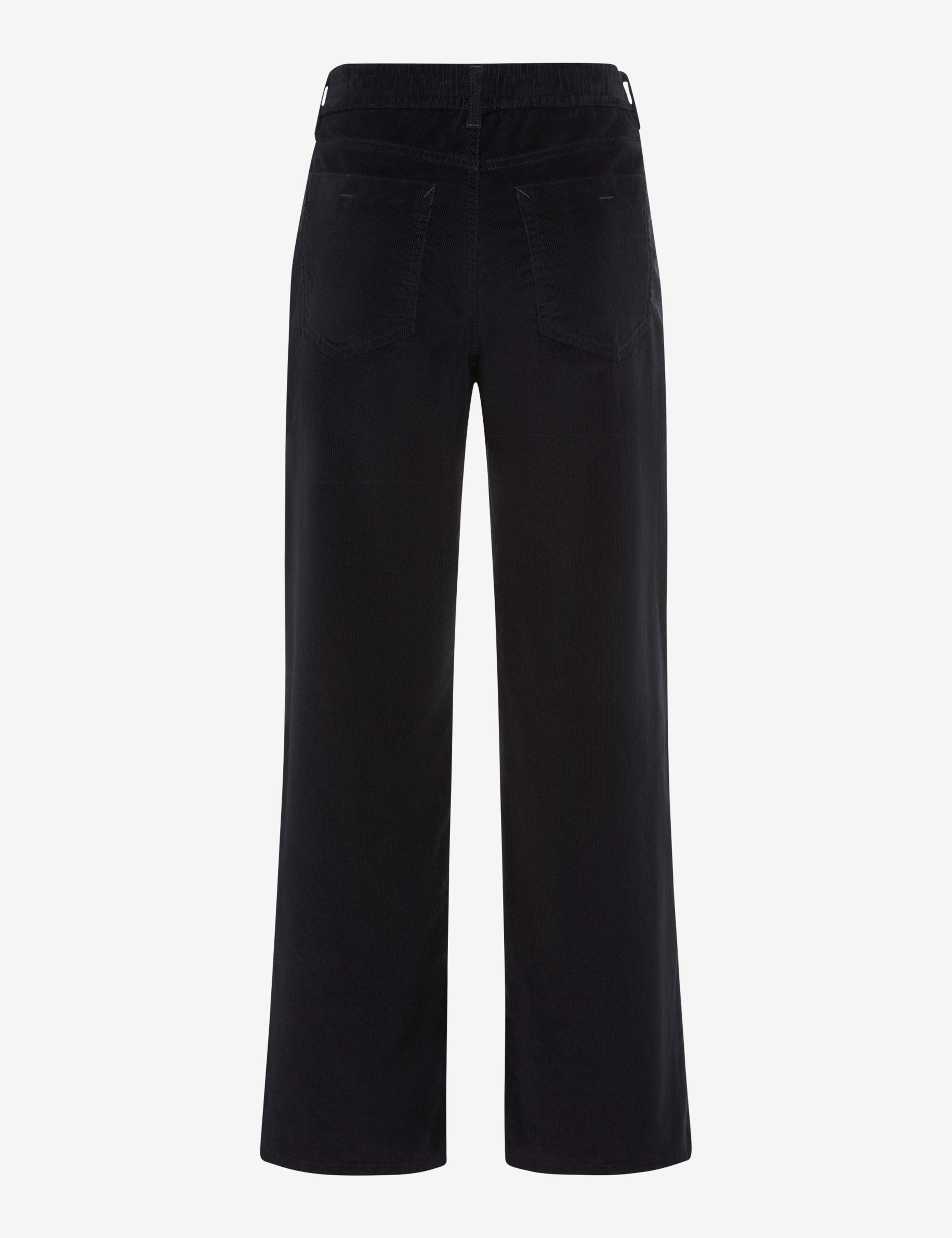 Femme Style MORGAN Bleu Foncé Wide Leg Détourage arrière