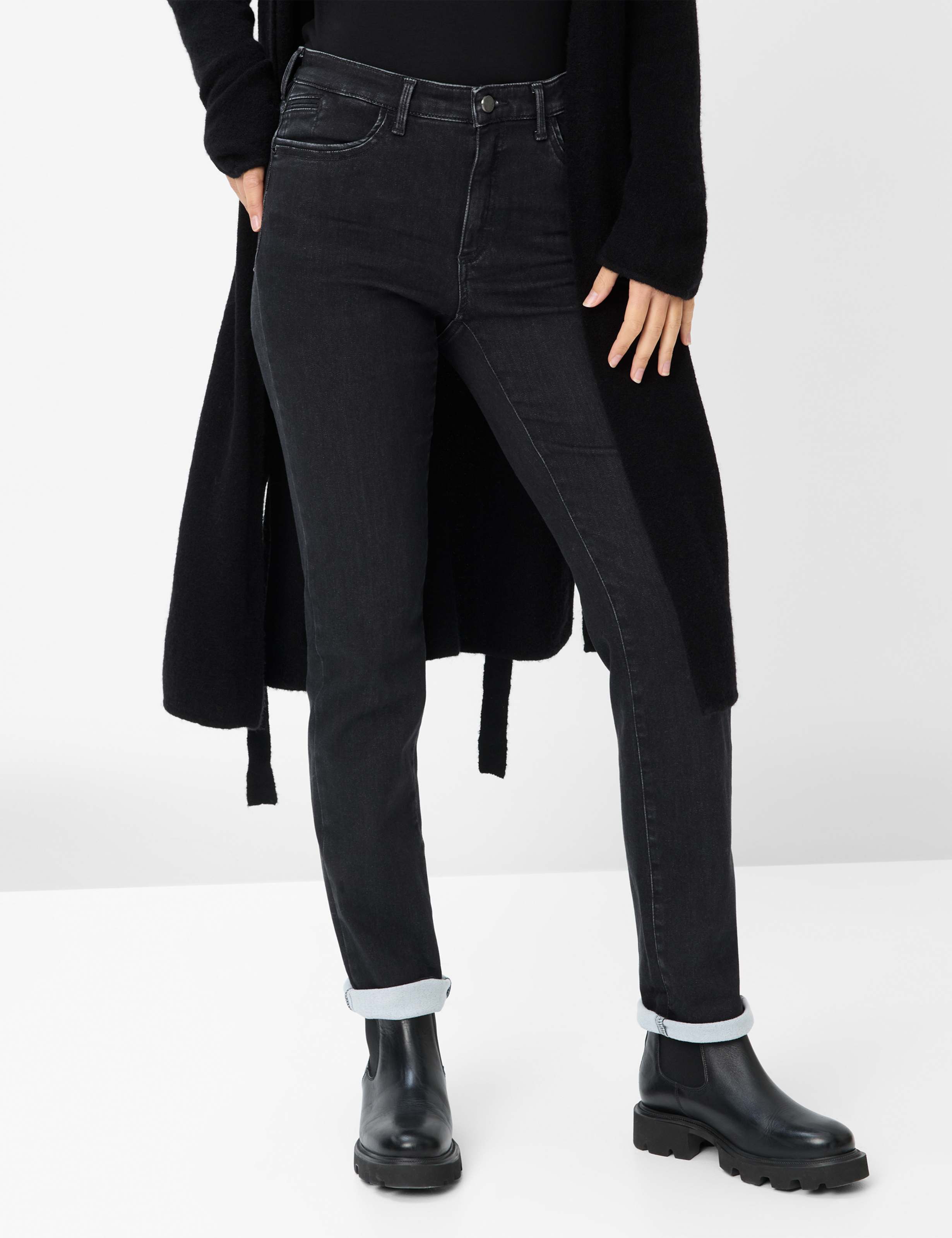 Thermo Five-Pocket-Jeans im Regular Fit