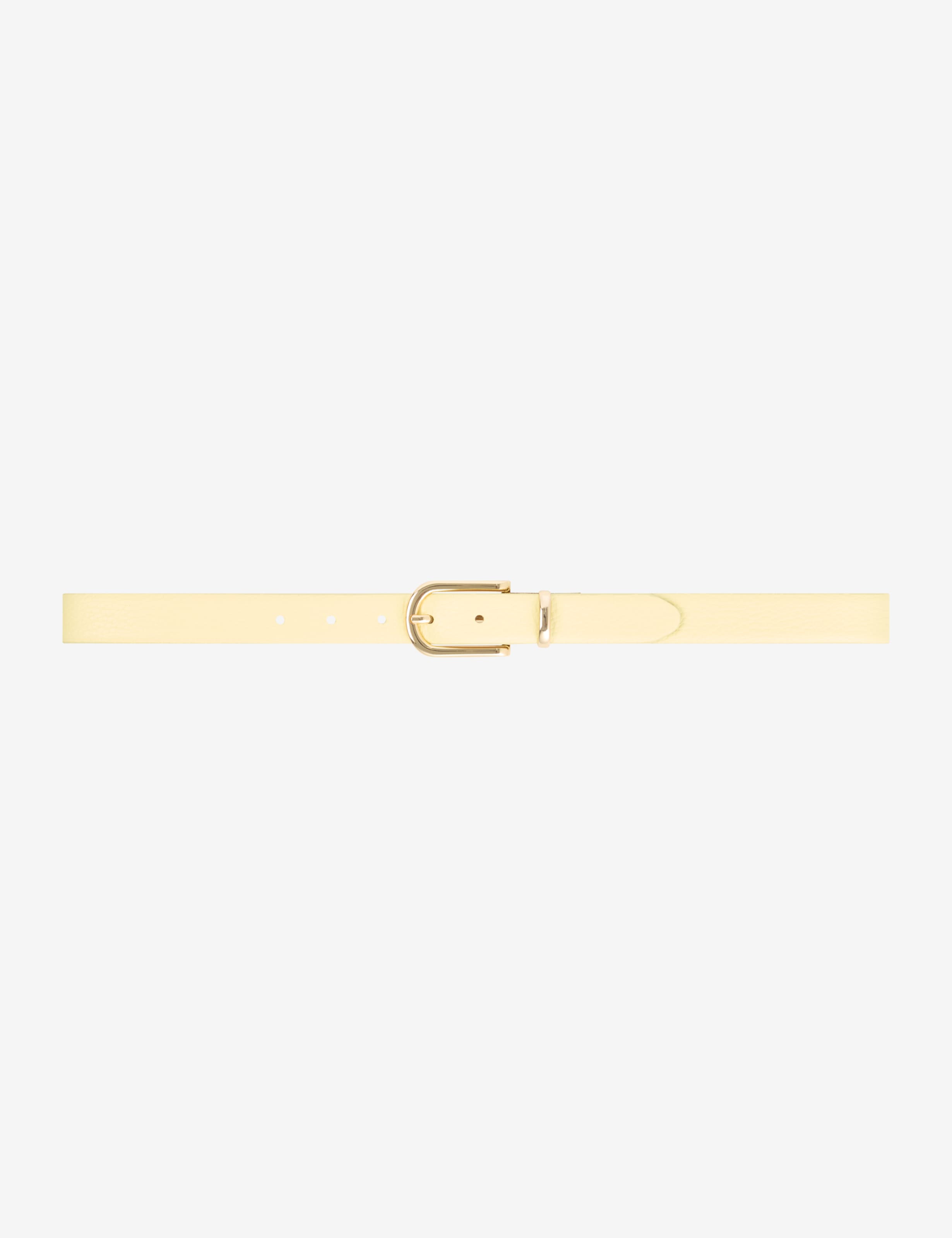 Women Style WOMEN´S BELT Light Yellow  Detail 1