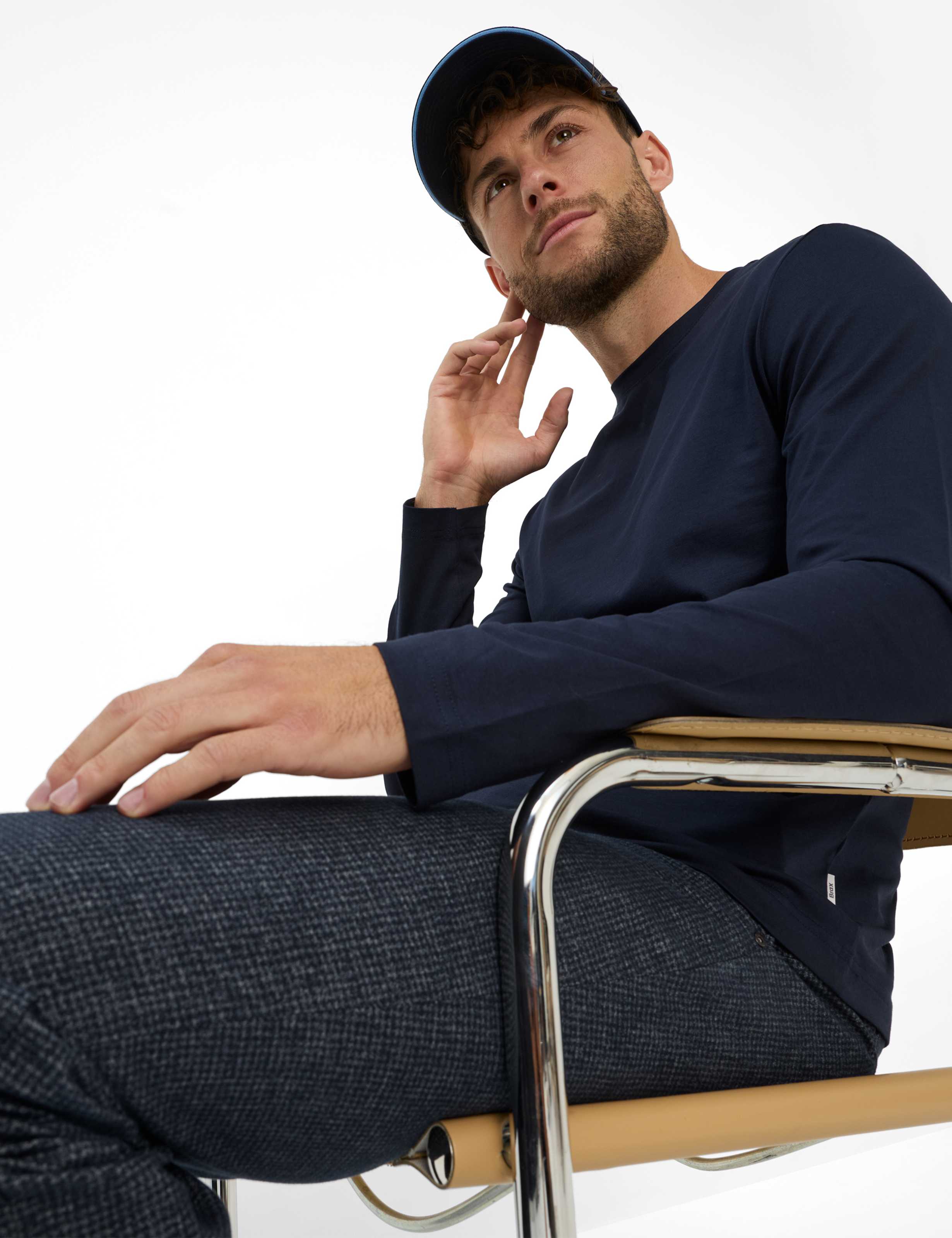 Herre Style TIMON Mørkeblå  Detalje 1