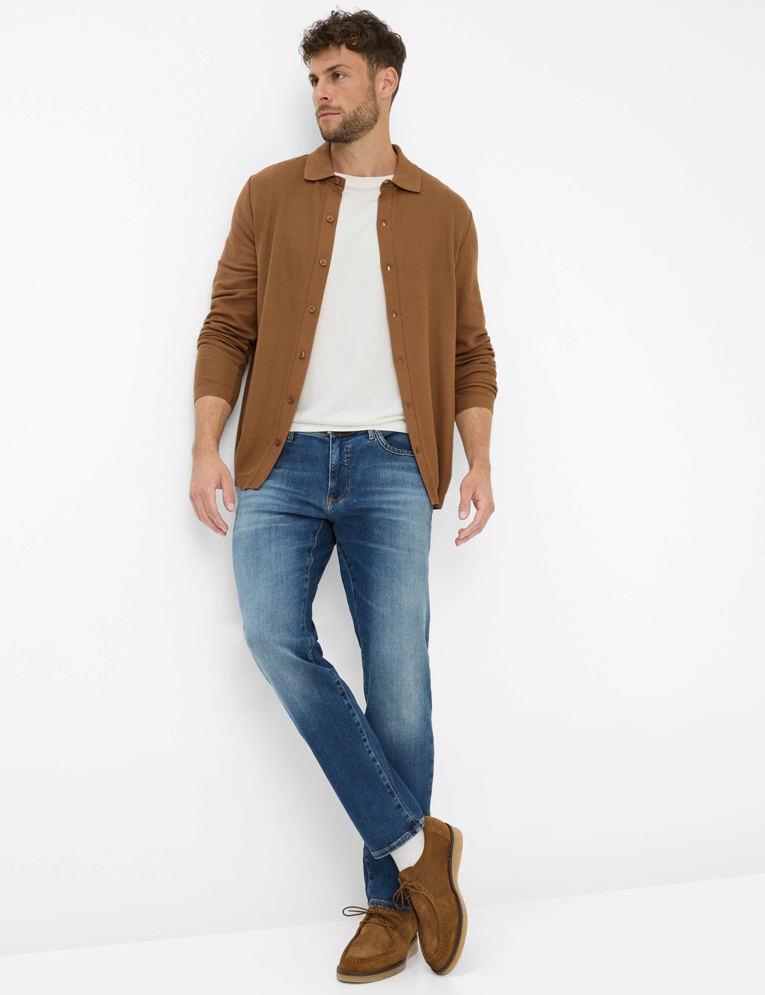 Herren Style PARIS Braun  Model Outfit