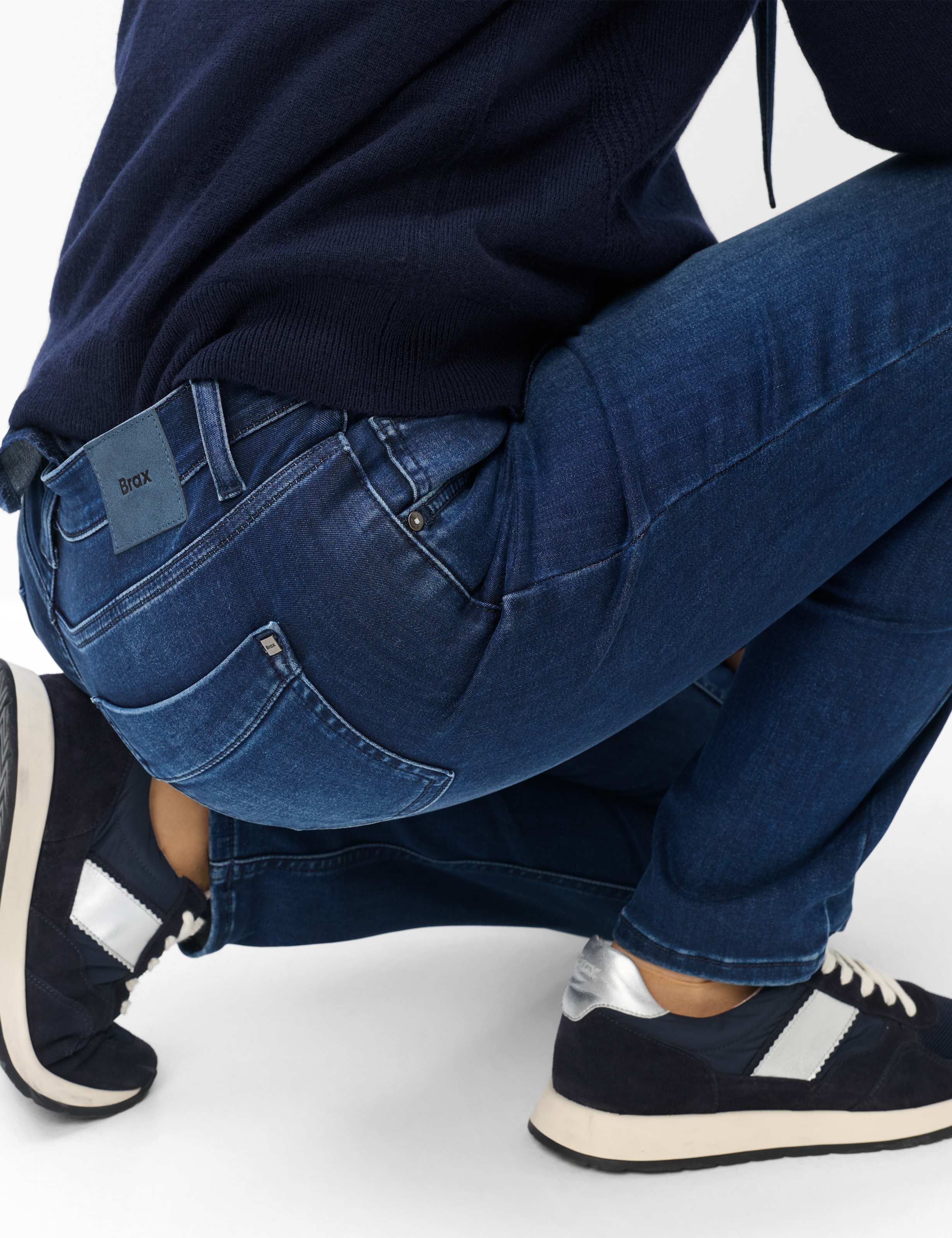 Women Style MARY Denim Blue Regular Regular Fit Detail 1
