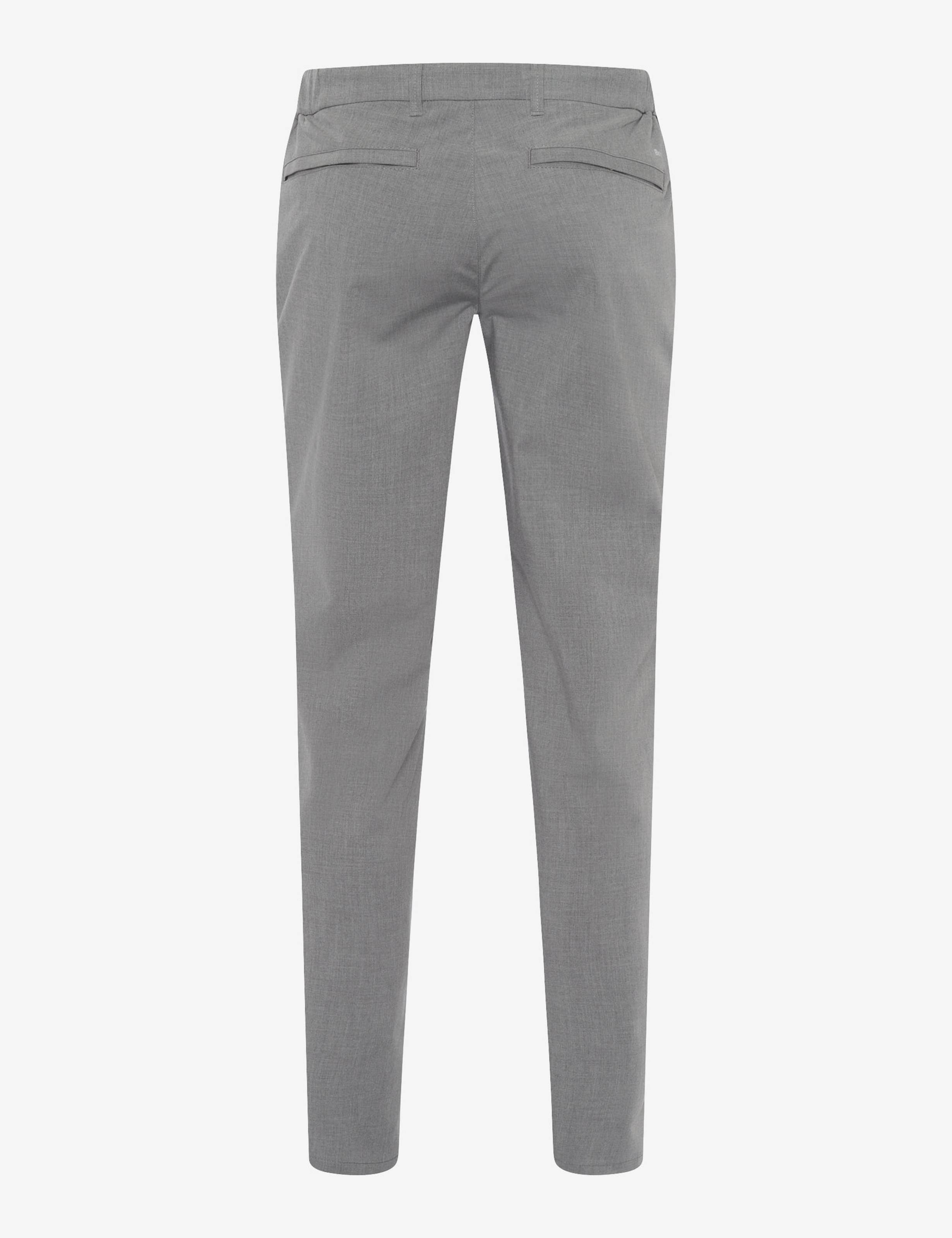 Herren Style SILVIO Grau Slim Fit Freisteller Rueck