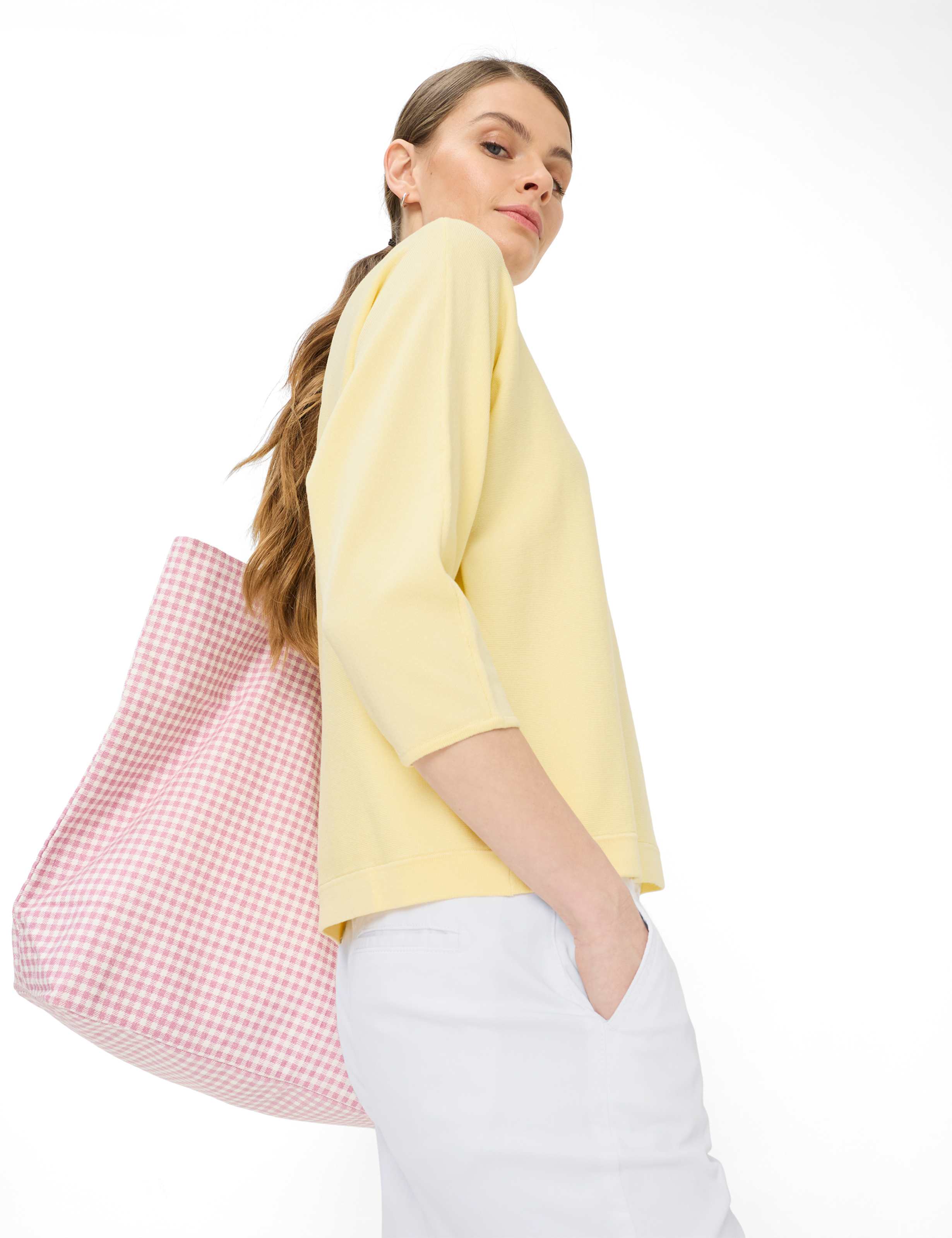 Femme Style EMMA Jaune Clair  Détail 1