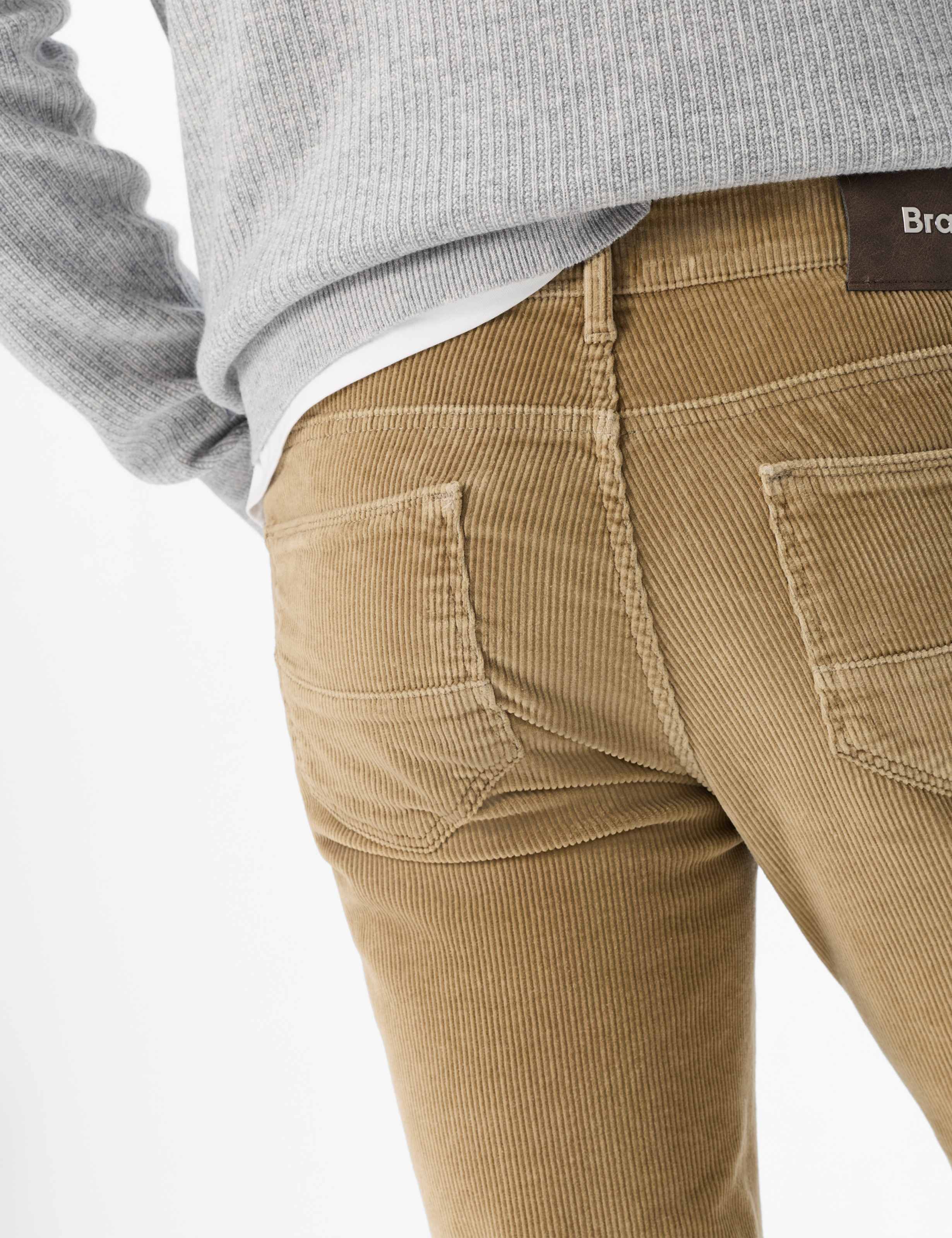 Herren Style CADIZ Beige Straight Fit Detail 2