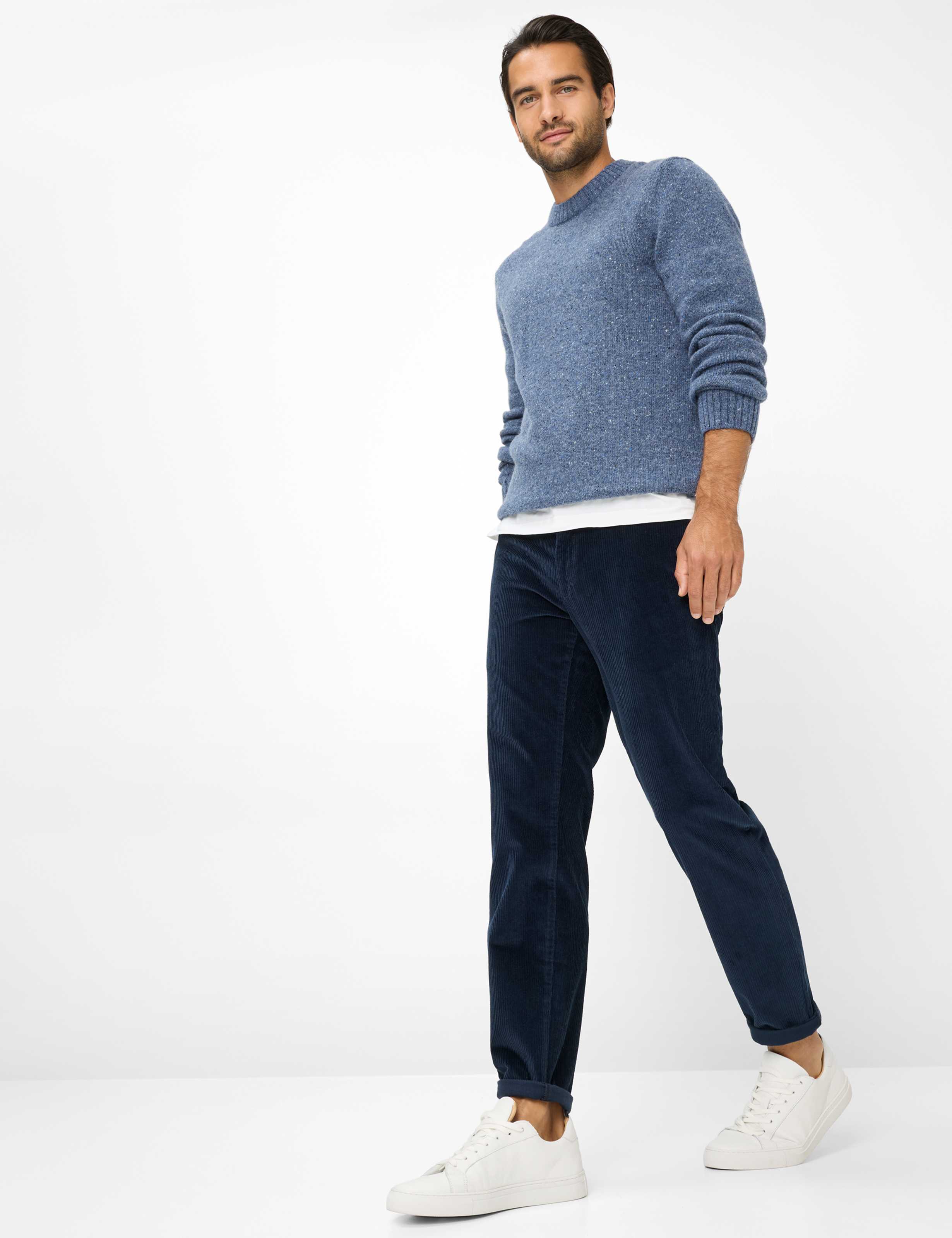 Men Style PHIL Dark Blue Relaxed Fit Detail 1