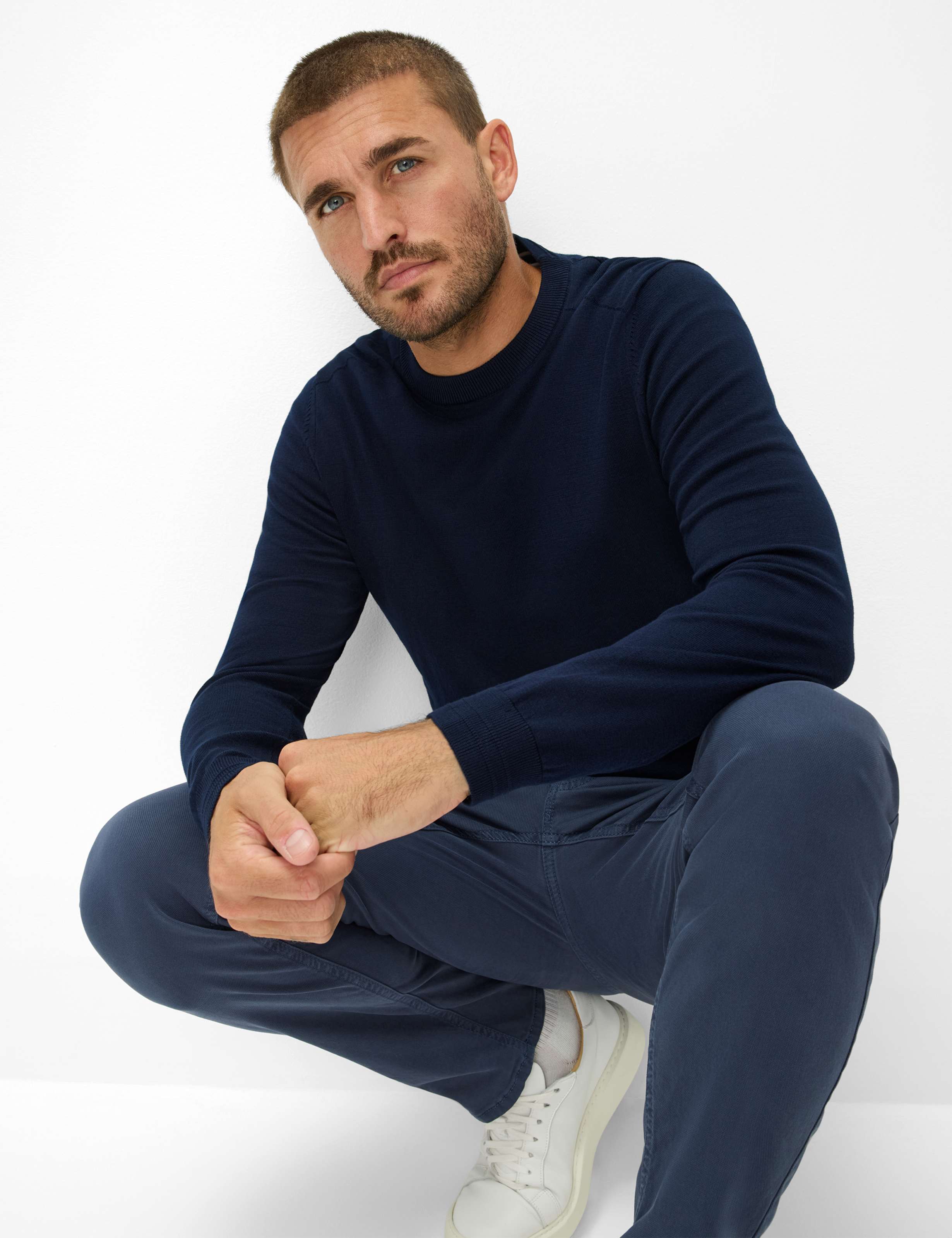 Herren Style RICK Blau  Detail 1