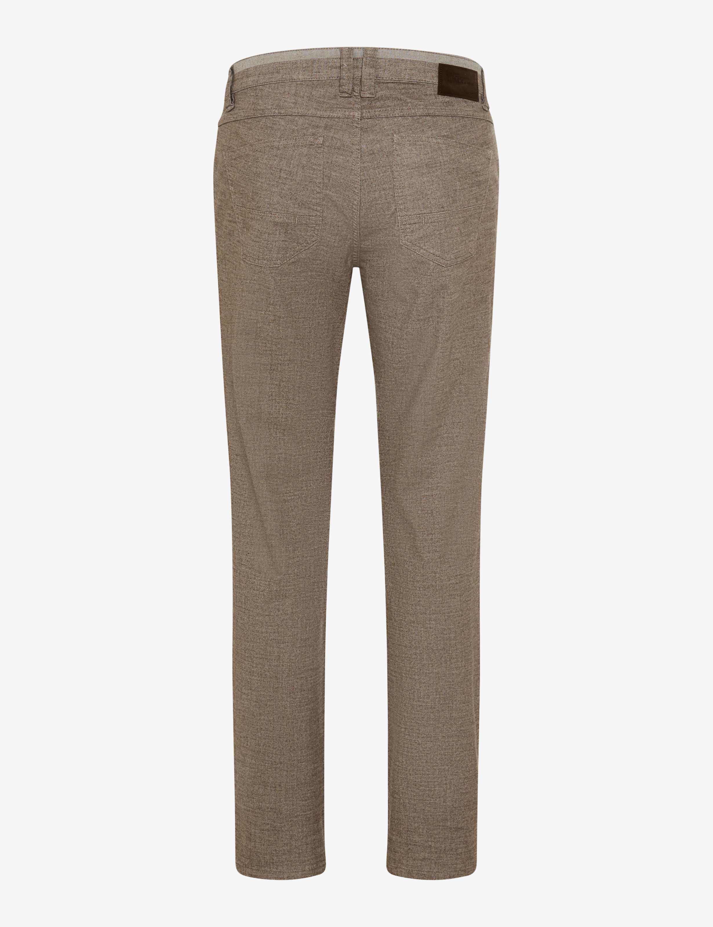 Herre Style LUKE Lysbrun Modern Fit Udskæring bagpå
