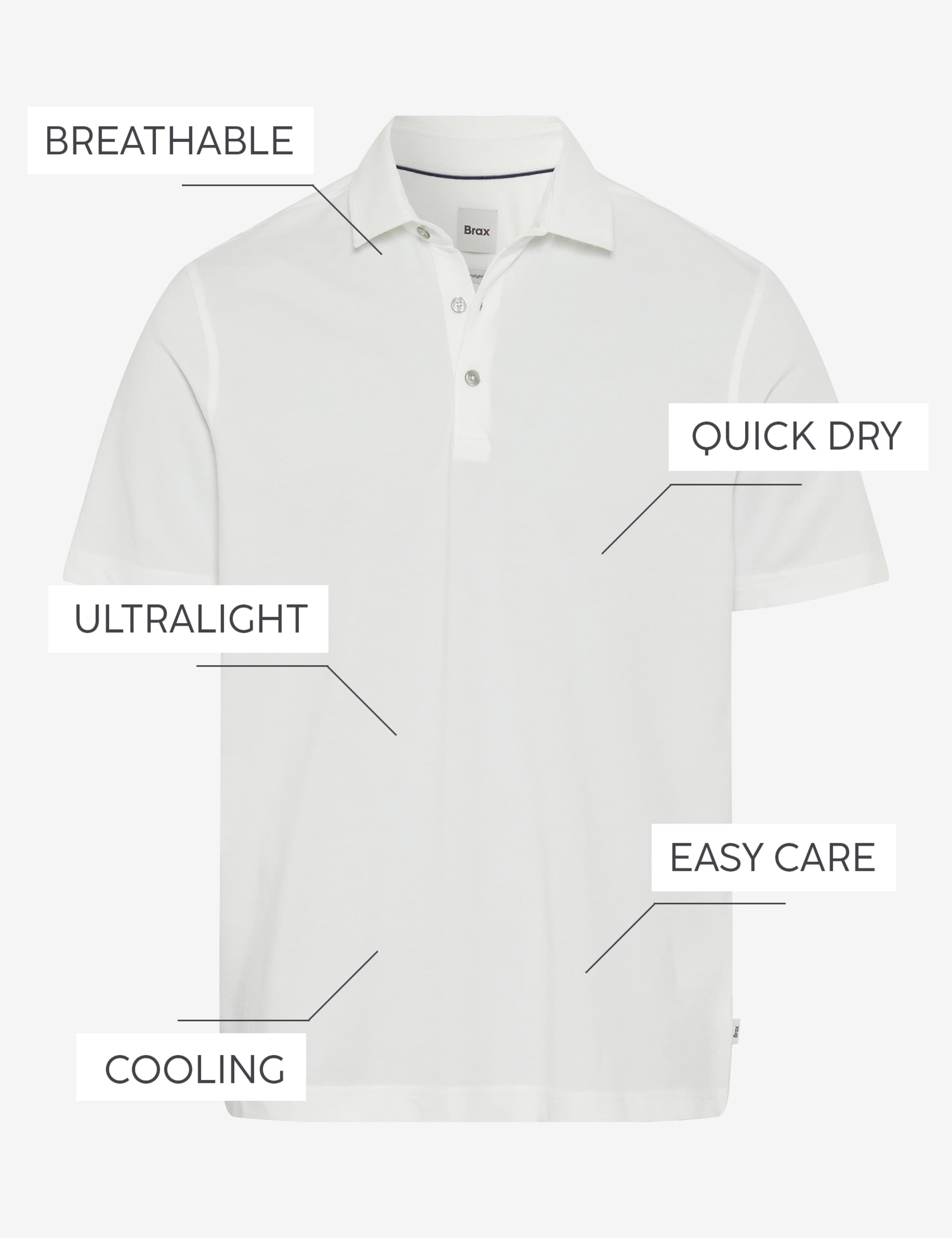 Men Style PEPE Cream White  Stand-alone front view