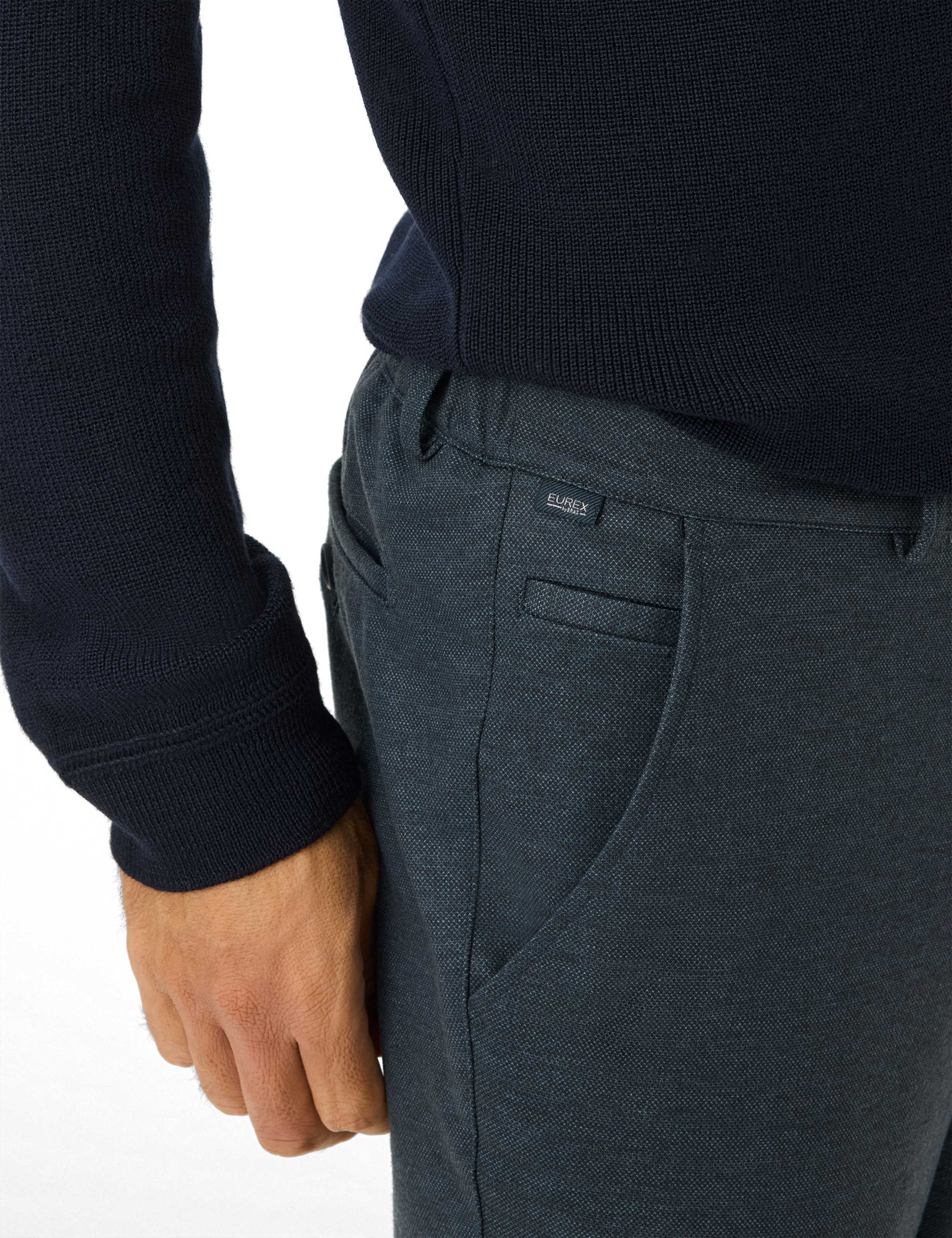 Heren Style THILO Donkerblauw Regular Fit Detail 2