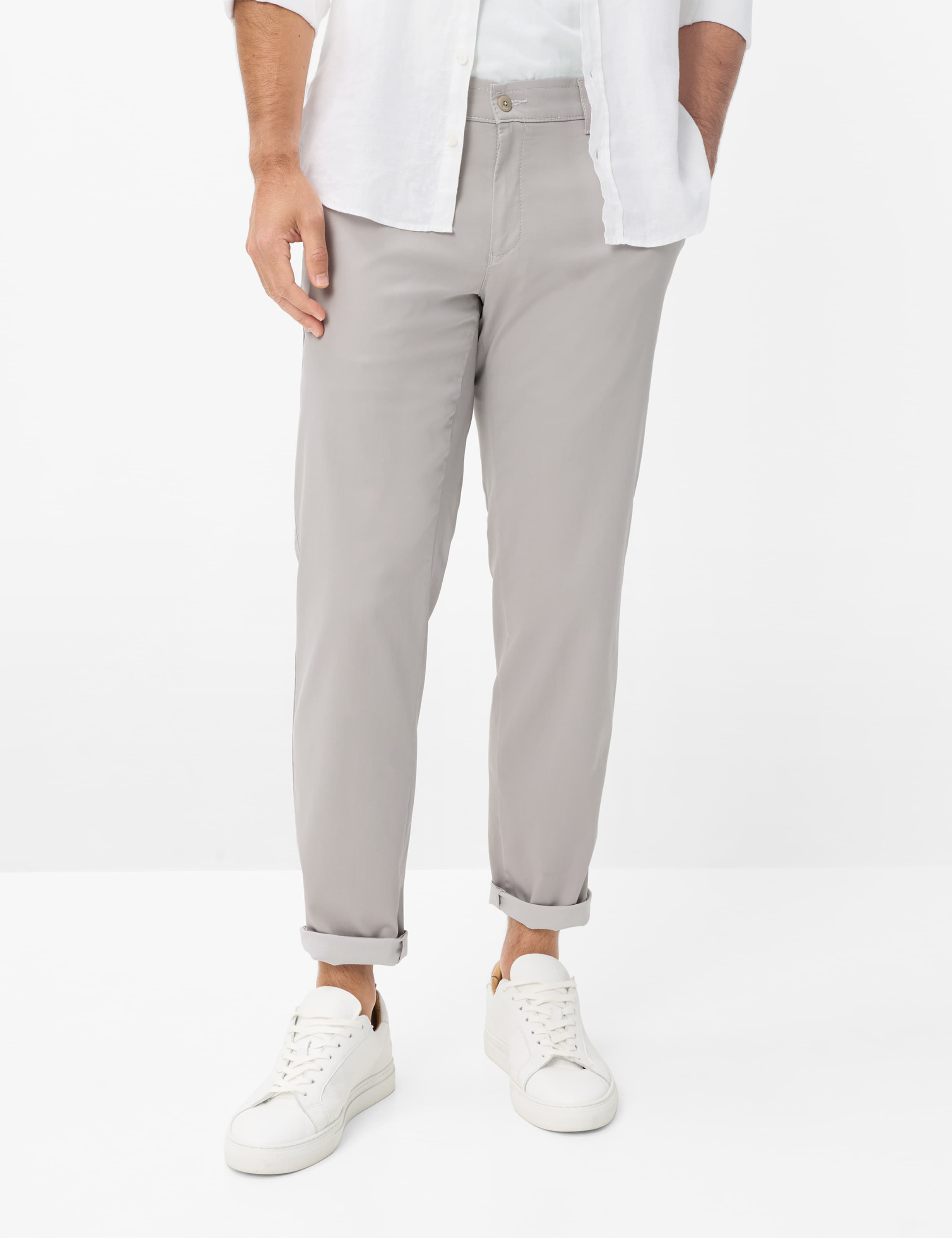 Thumbnail - Brax Herren Chino Style PHIL SILVER, hellgrau, Gr. 44/34