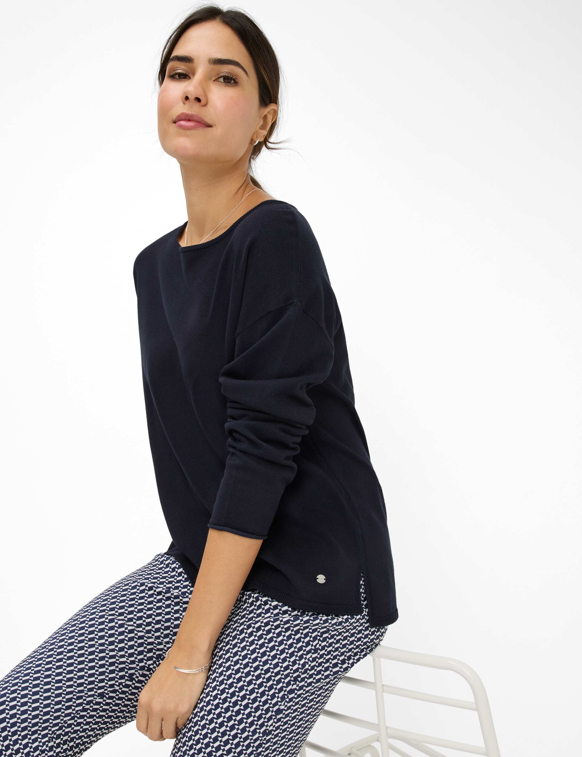Damen Style LIZ Dunkelblau  Detail 1