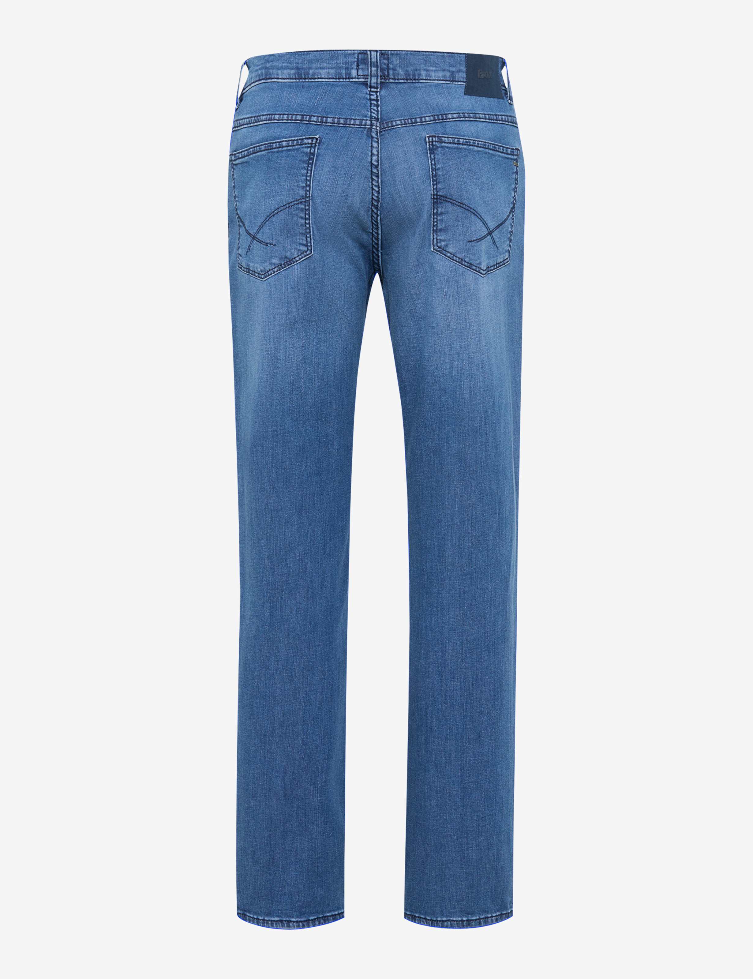Men Style COOPER Denim Blue Regular Fit Stand-alone rear view