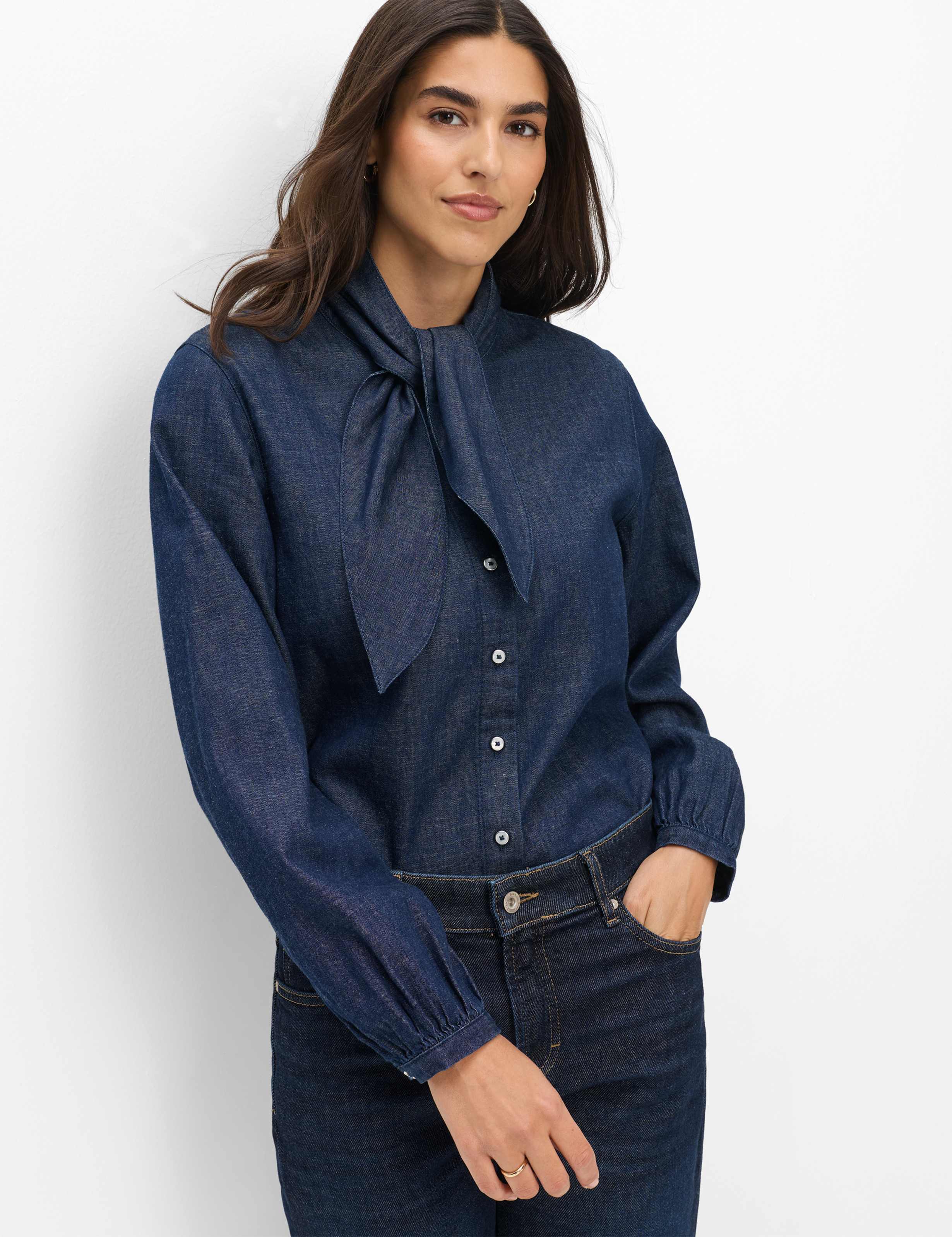 Blautöne, Damen, Style VELIA, MODEL_FRONT_ISHOP