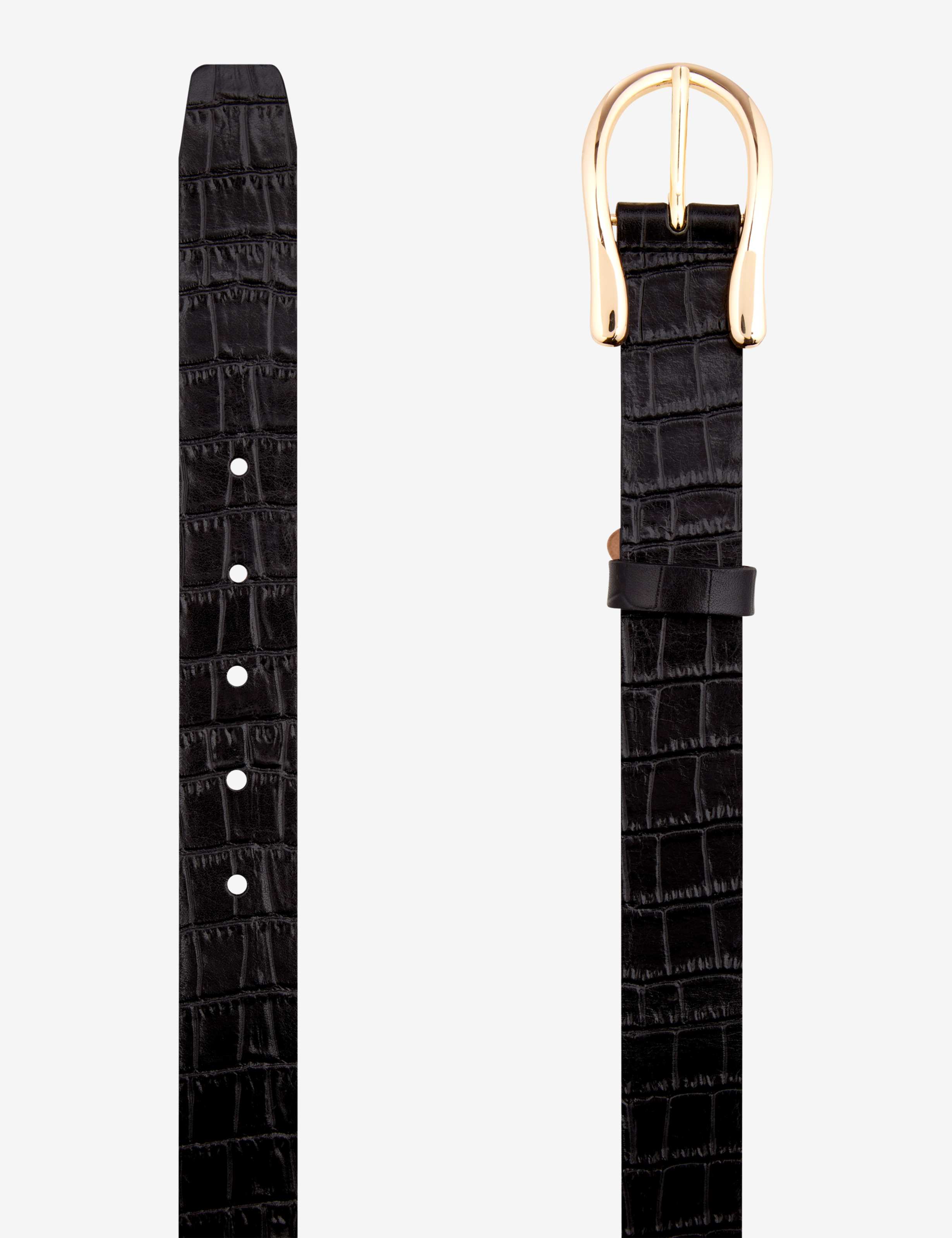 Damen Style DAMENGÜRTEL Schwarz  Detail 2