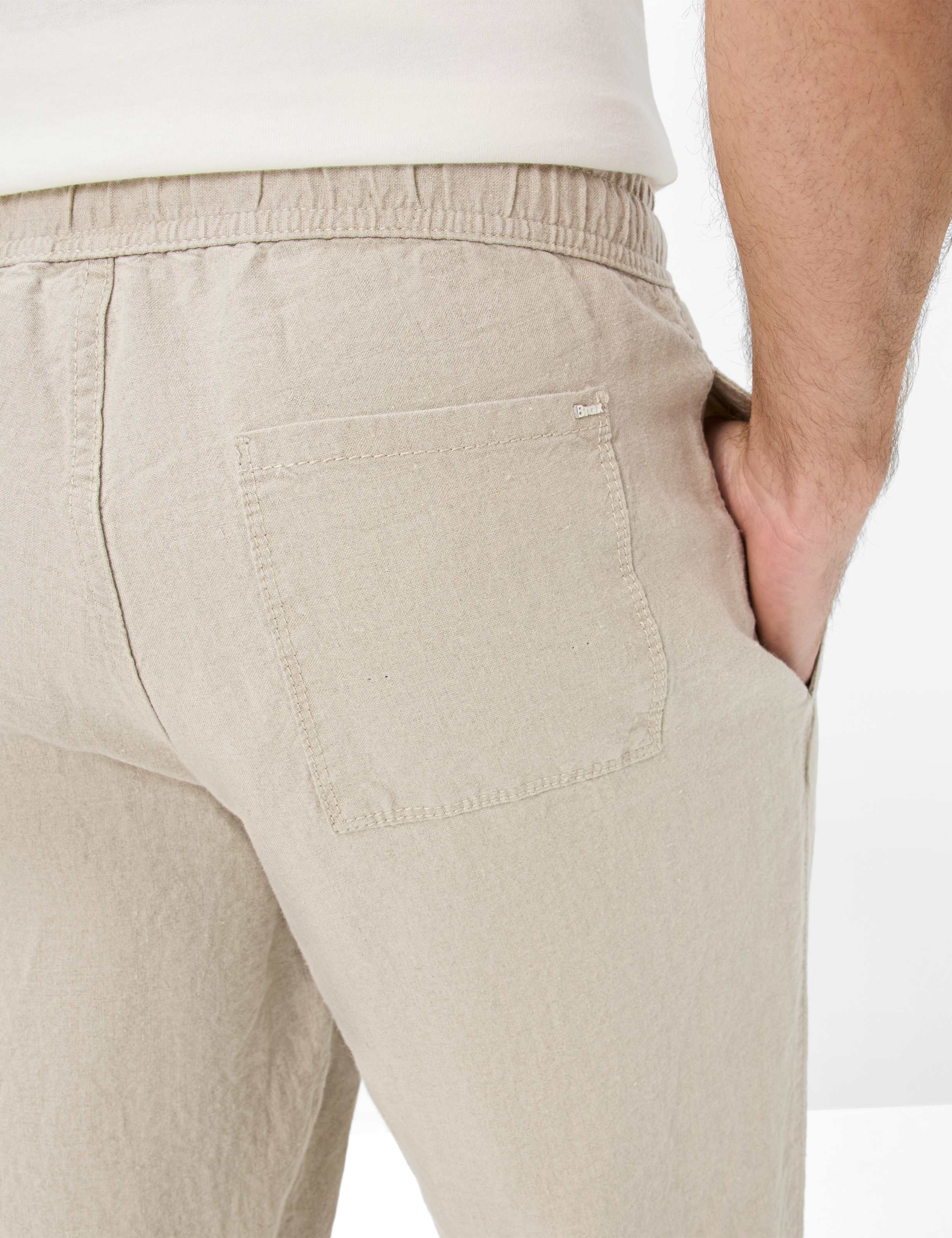 Herren Style ELIAS Beige Relaxed Fit Detail 2