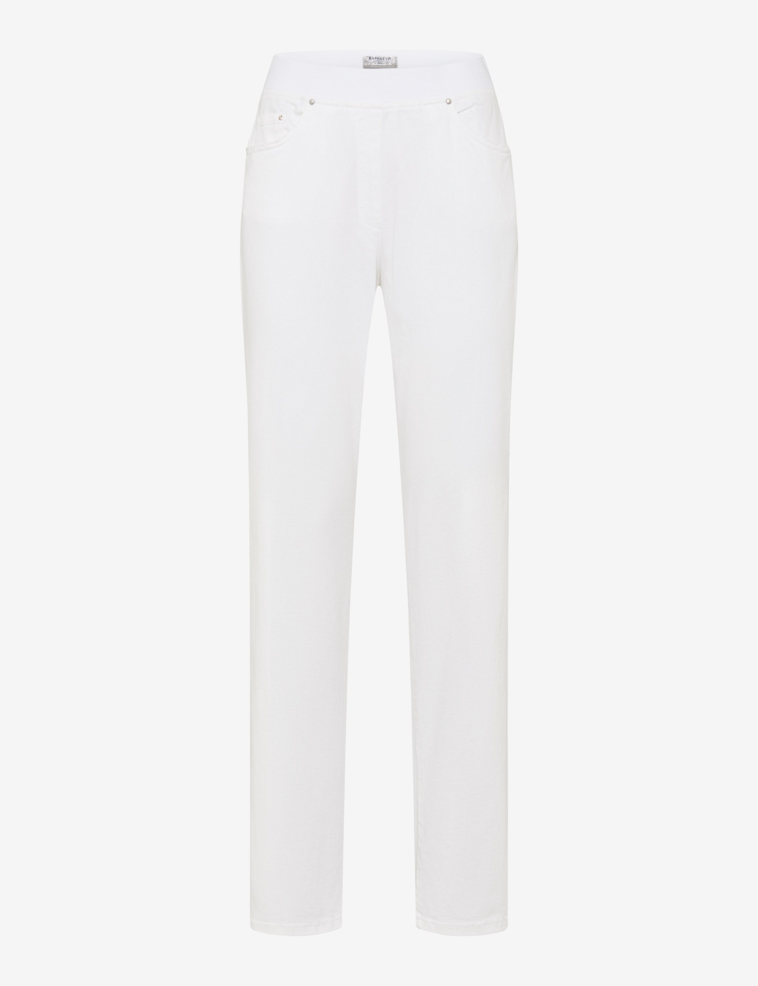 Damen Style CARINA Denim Weiß Comfort Plus Fit Freisteller Front