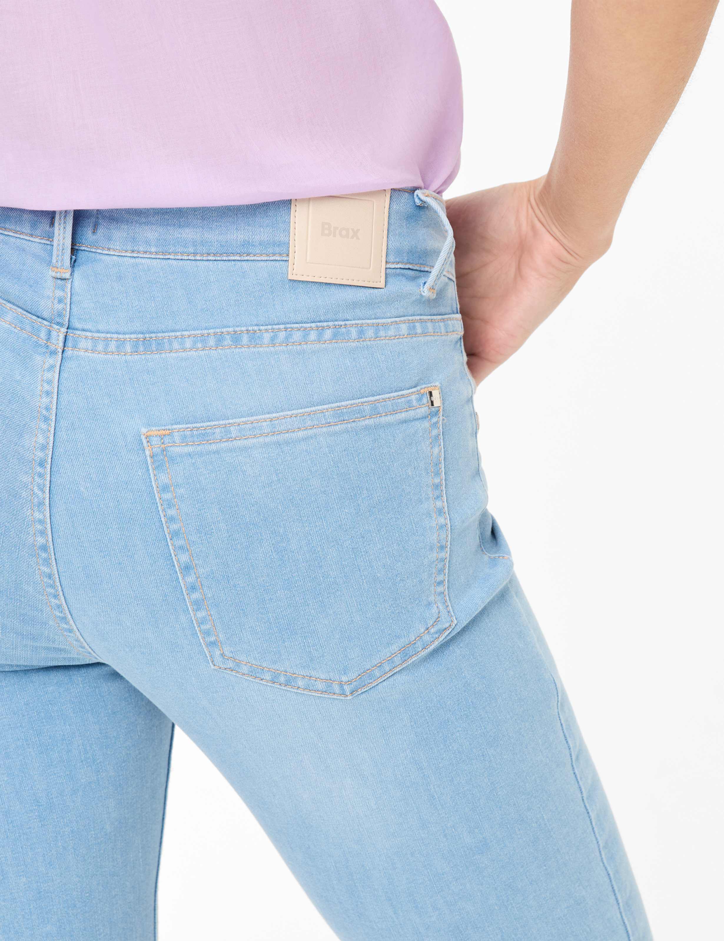 Damen Style SHAKIRA S Denim Hellblau Slim Fit Detail 2