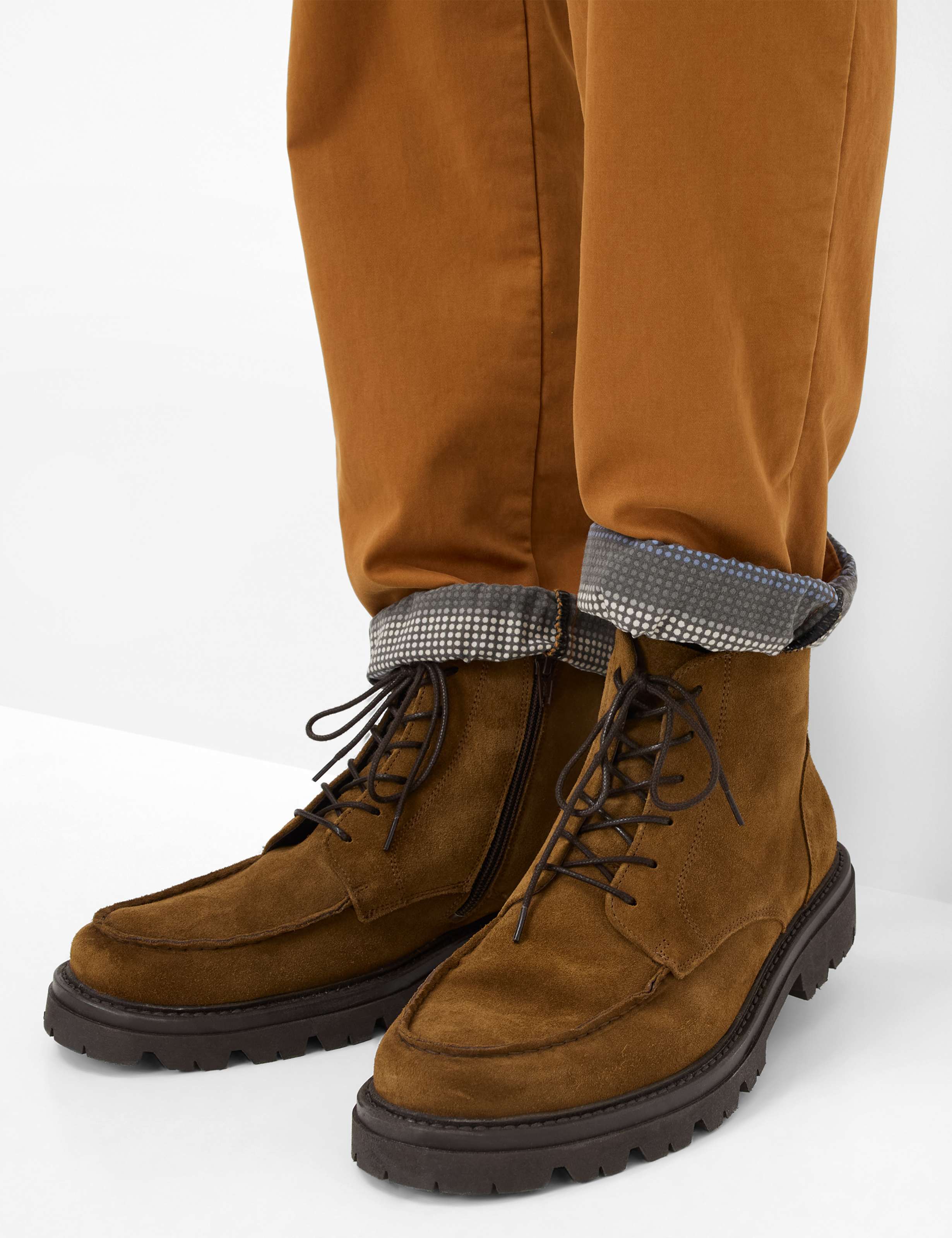 Herren Style FABIO TT Gelb - Curry Modern Fit Detail 2