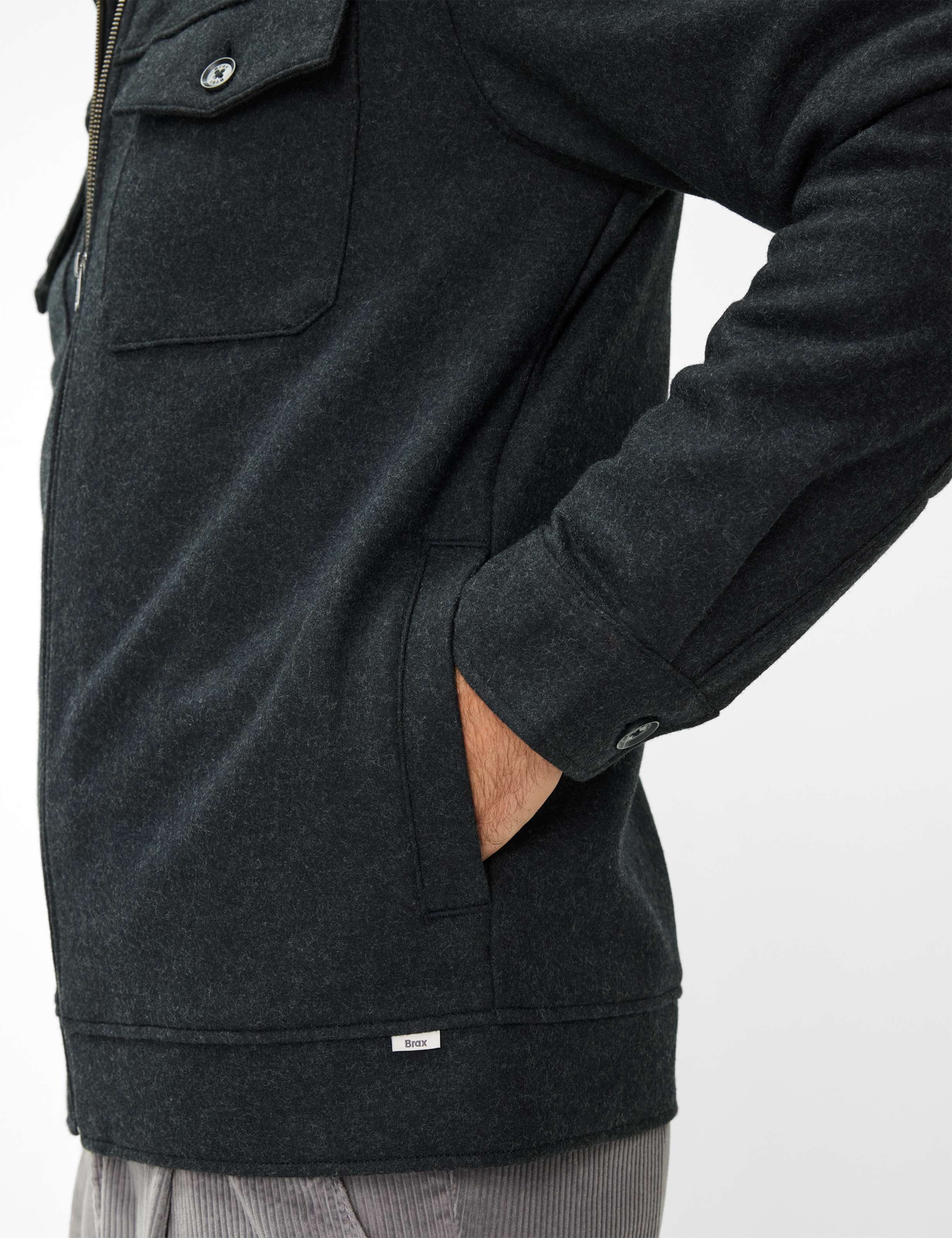 Herren Style SANTIAGO Dunkelgrau  Detail 2