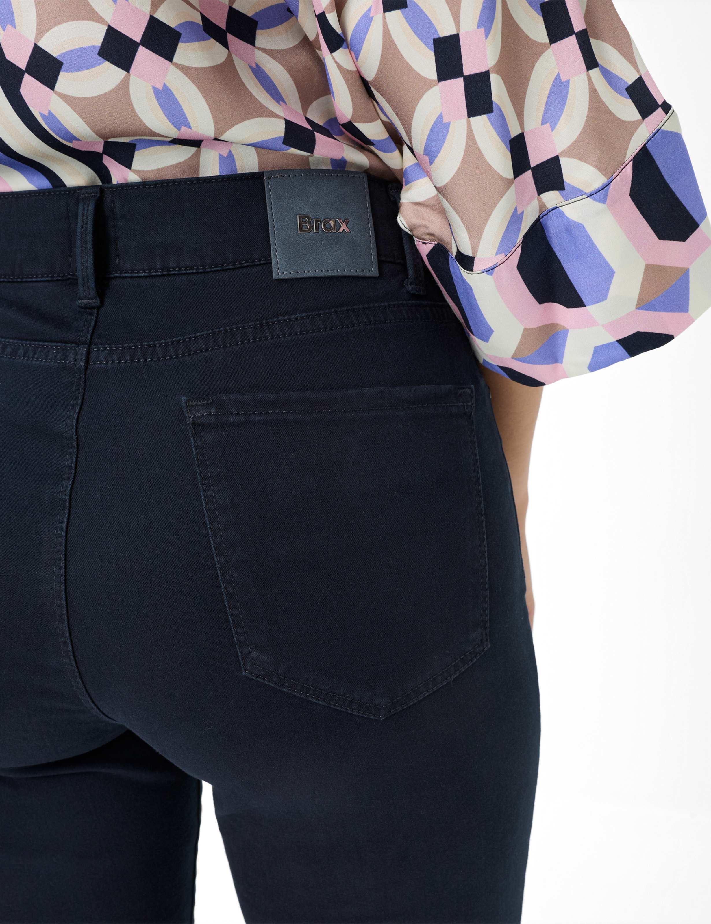 Damen Style SHAKIRA Dunkelblau Slim Fit Detail 2