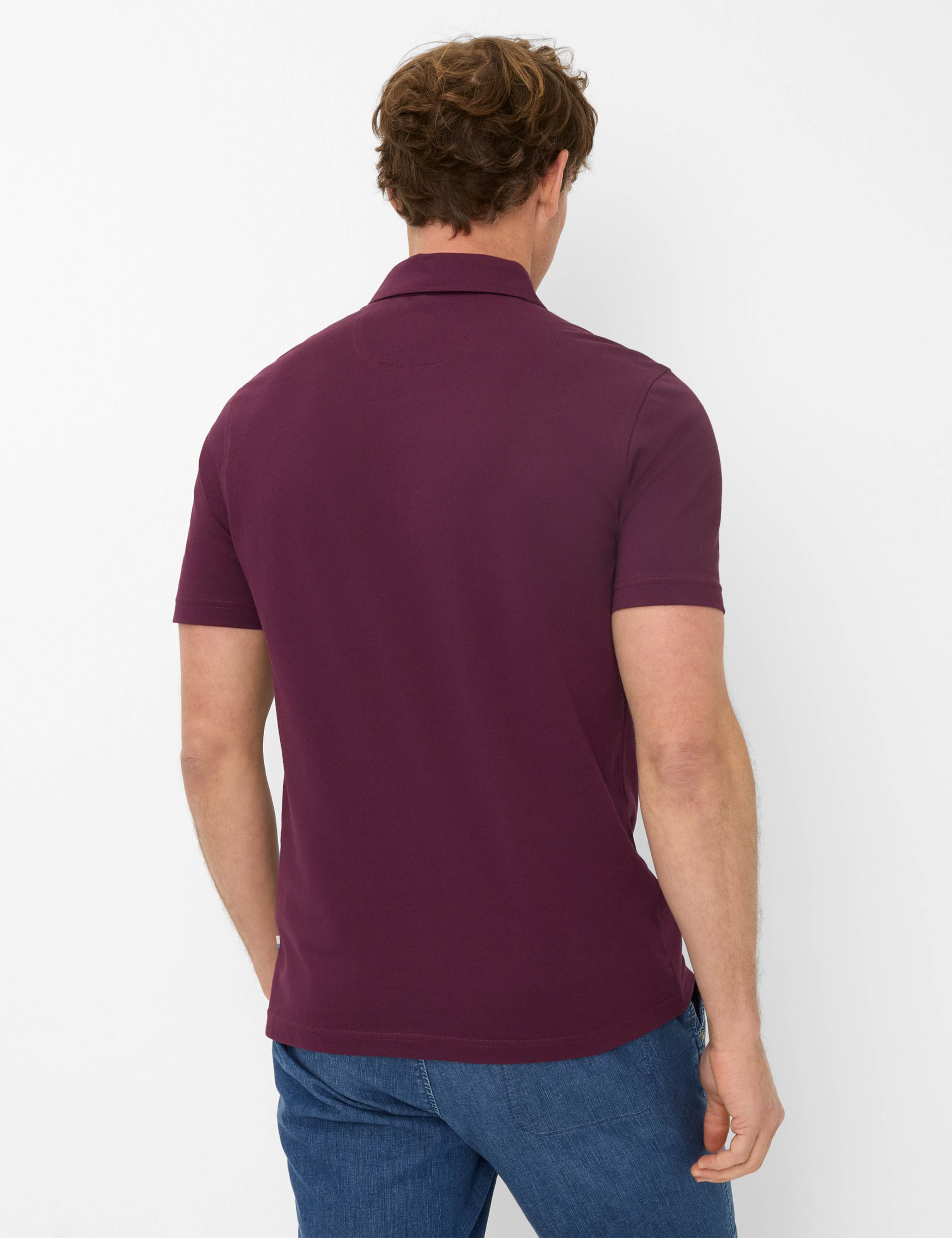 Men Style PEPE Dark Purple  Model back