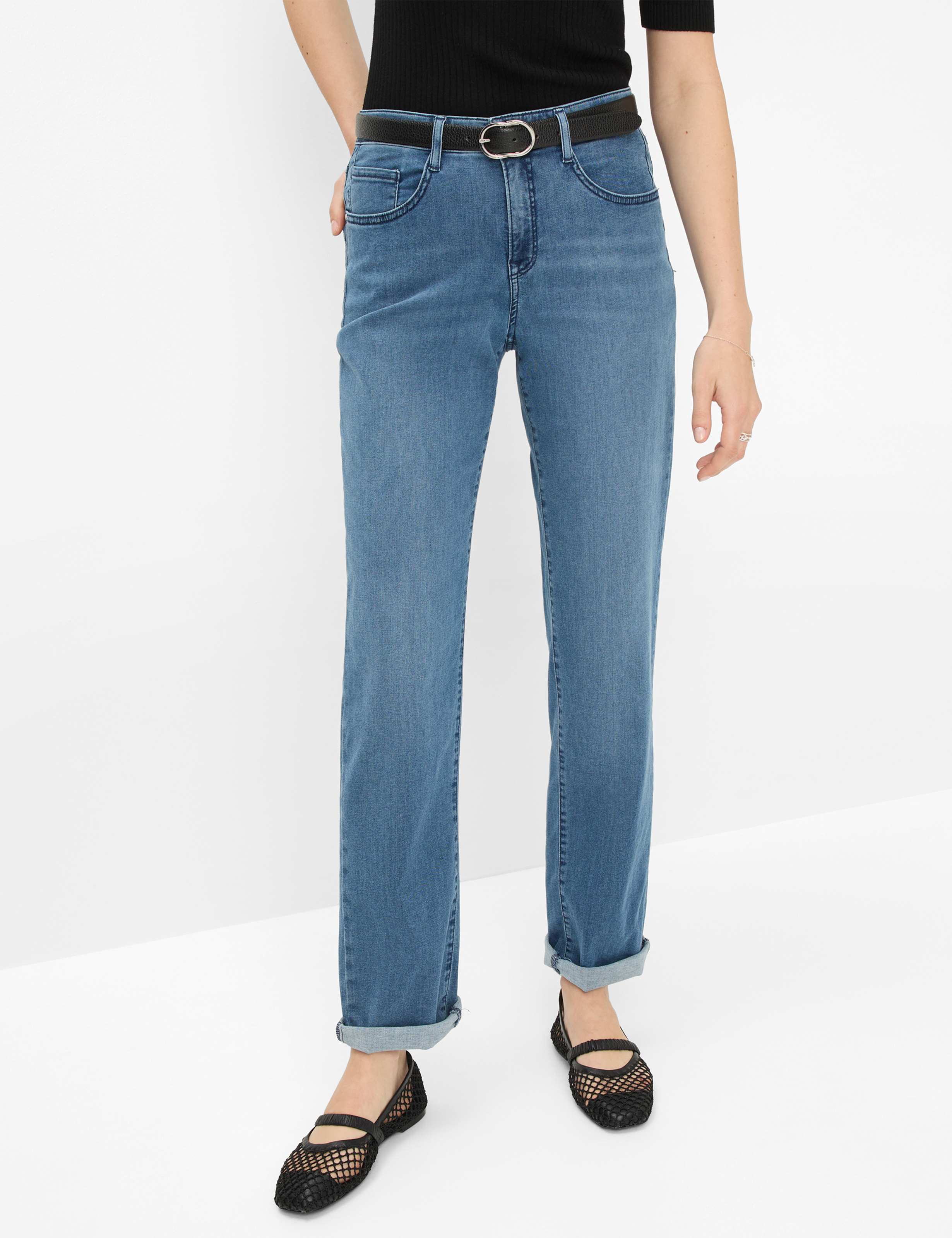 Blautöne, Damen, Style CAROLA, MODEL_FRONT_ISHOP