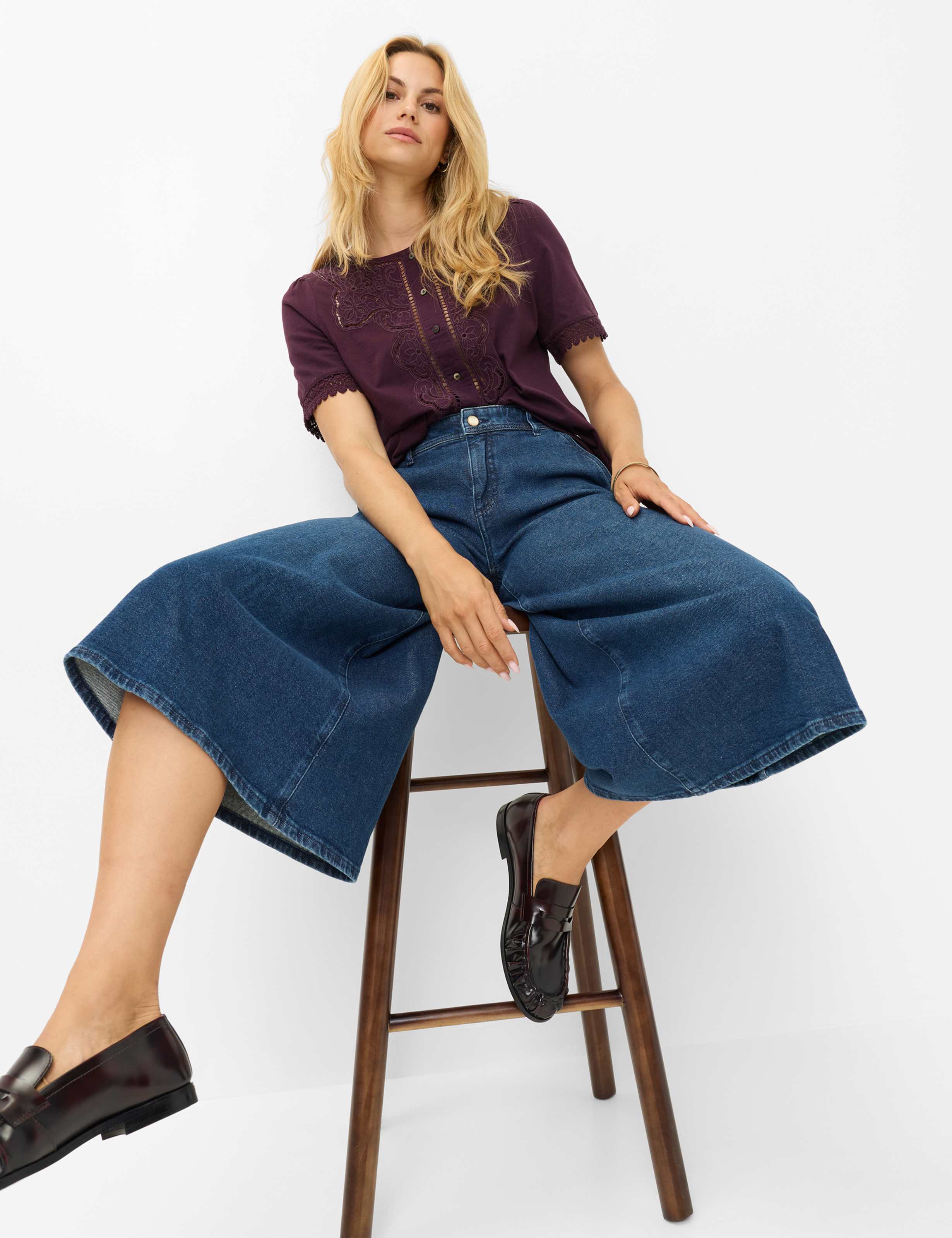Tinten blauw, Dames, Style MELLI S, MODEL_FRONT_ISHOP